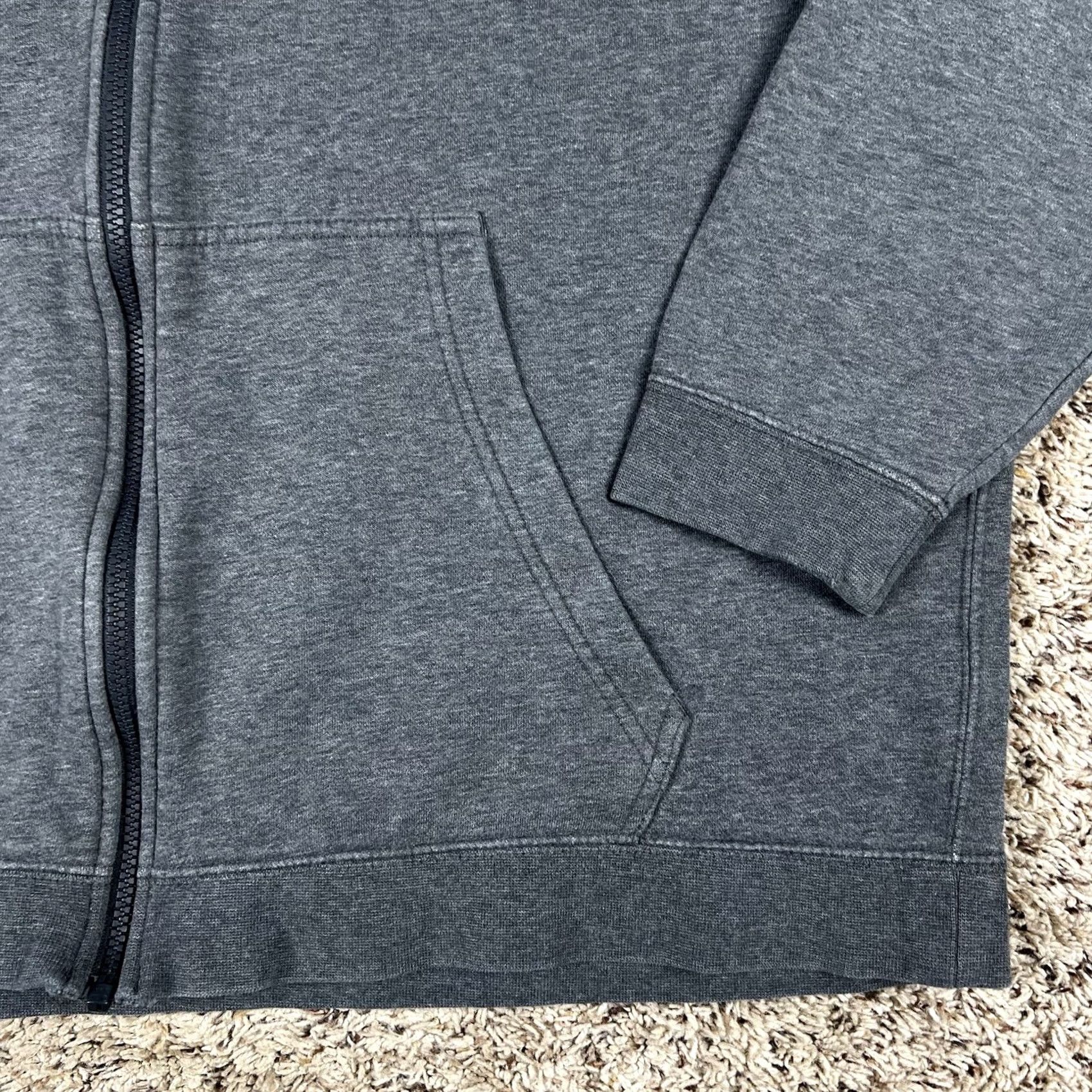 Nike Nike Hoodie Full Zip Gray 2XL Men Classic Outdoor Activewear Swoosh Size US XXL / EU 58 / 5 - 5 Thumbnail