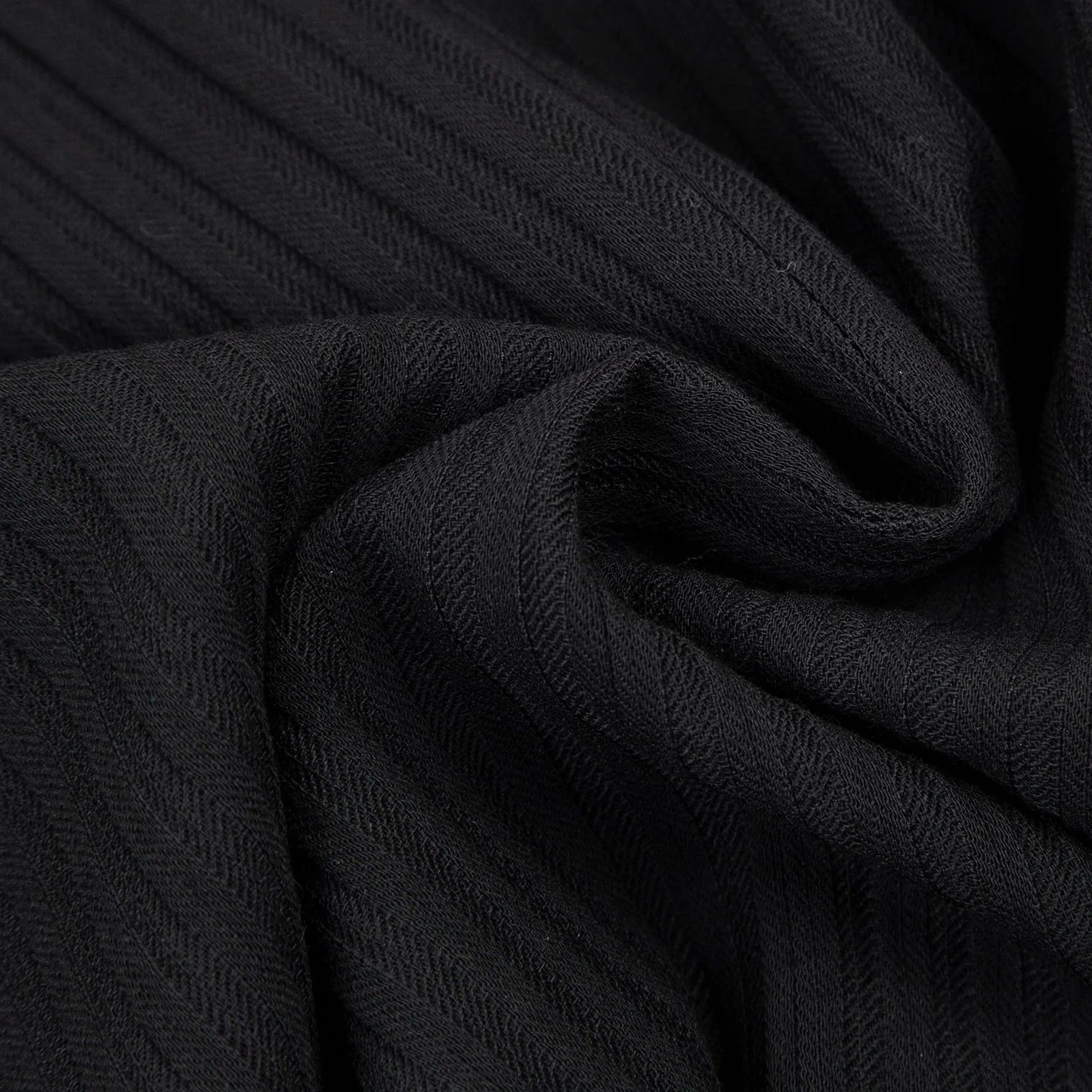Armani Collezioni Shadow Stripe 2-Button Jacket in Black Size 52R Size US XXS / EU 40 - 16 Thumbnail