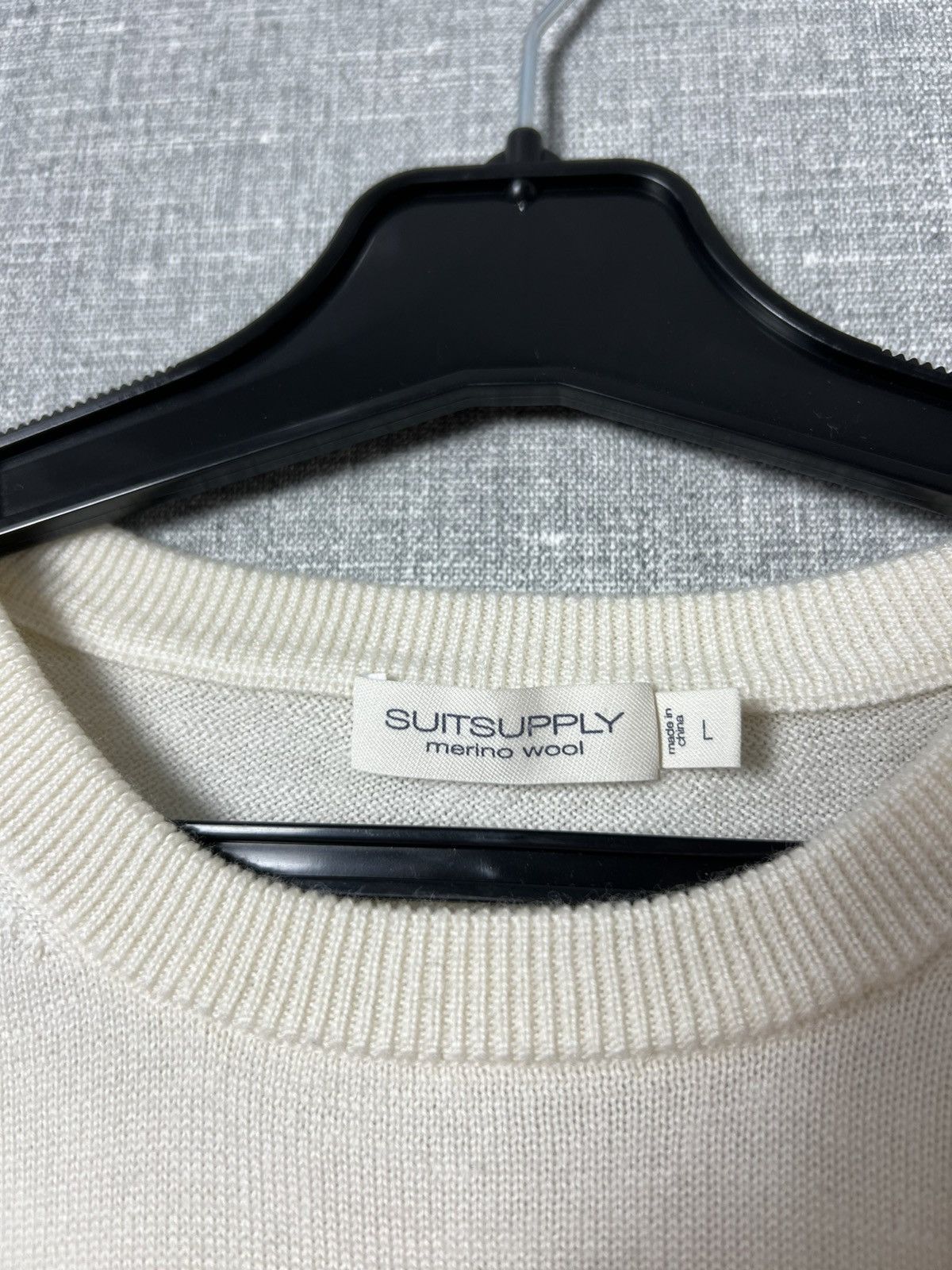 Suitsupply Suitsupply Merino Wool Crewneck Light Jumper Sweater Size US L / EU 52-54 / 3 - 11 Thumbnail