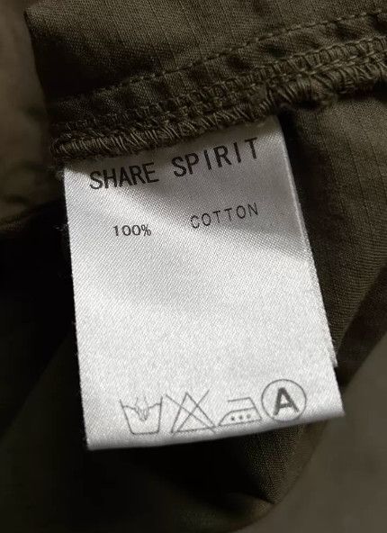 Share Spirit Homme SHARE SPIRIT Portrait & Slogan Print Hunting Jacket Size US XS / EU 42 / 0 - 9 Thumbnail