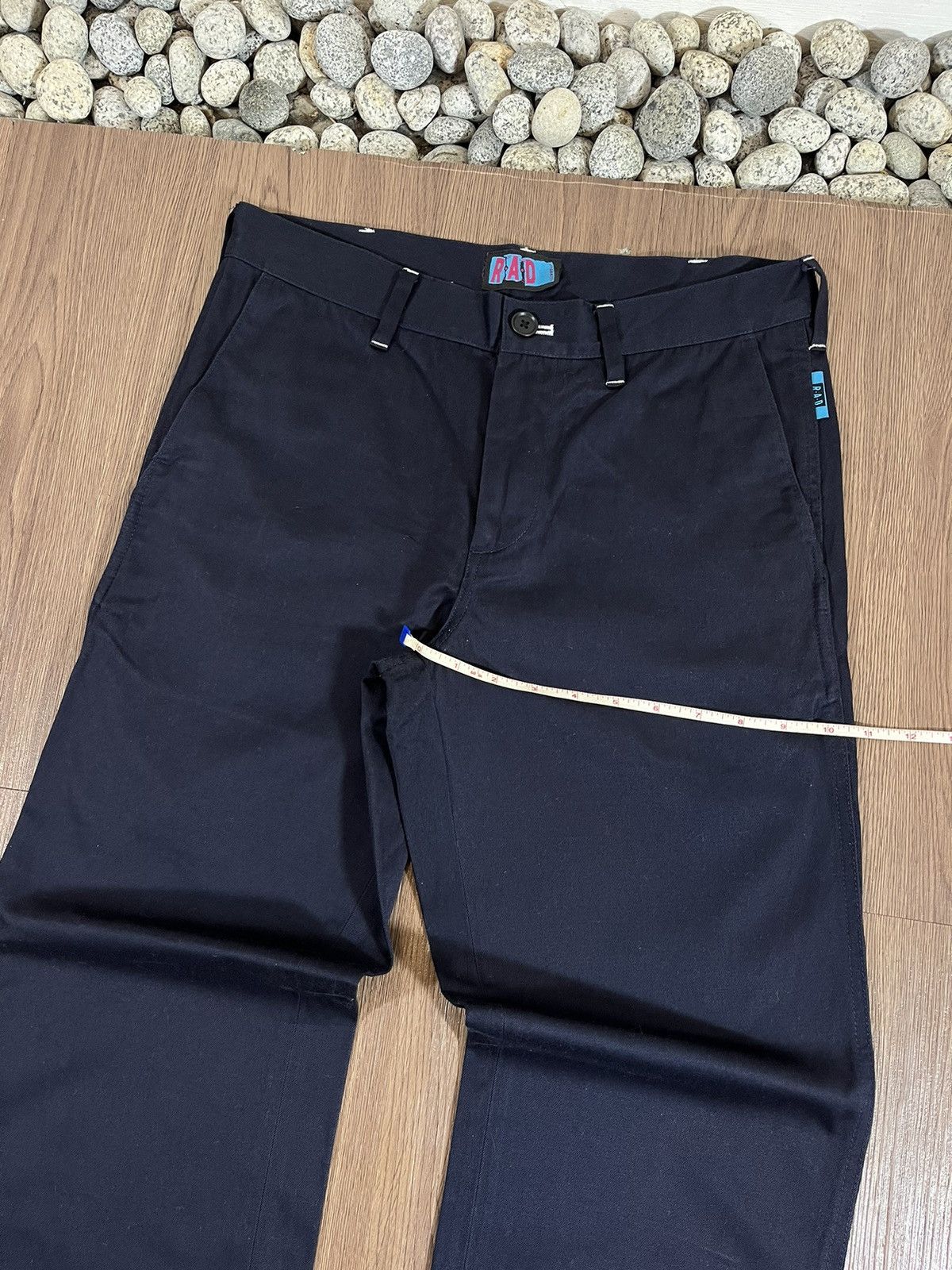 R.Newbold RAD (R.Newbold) Navy Work Trousers – Regular Straight Fit Size US 31 - 17 Thumbnail