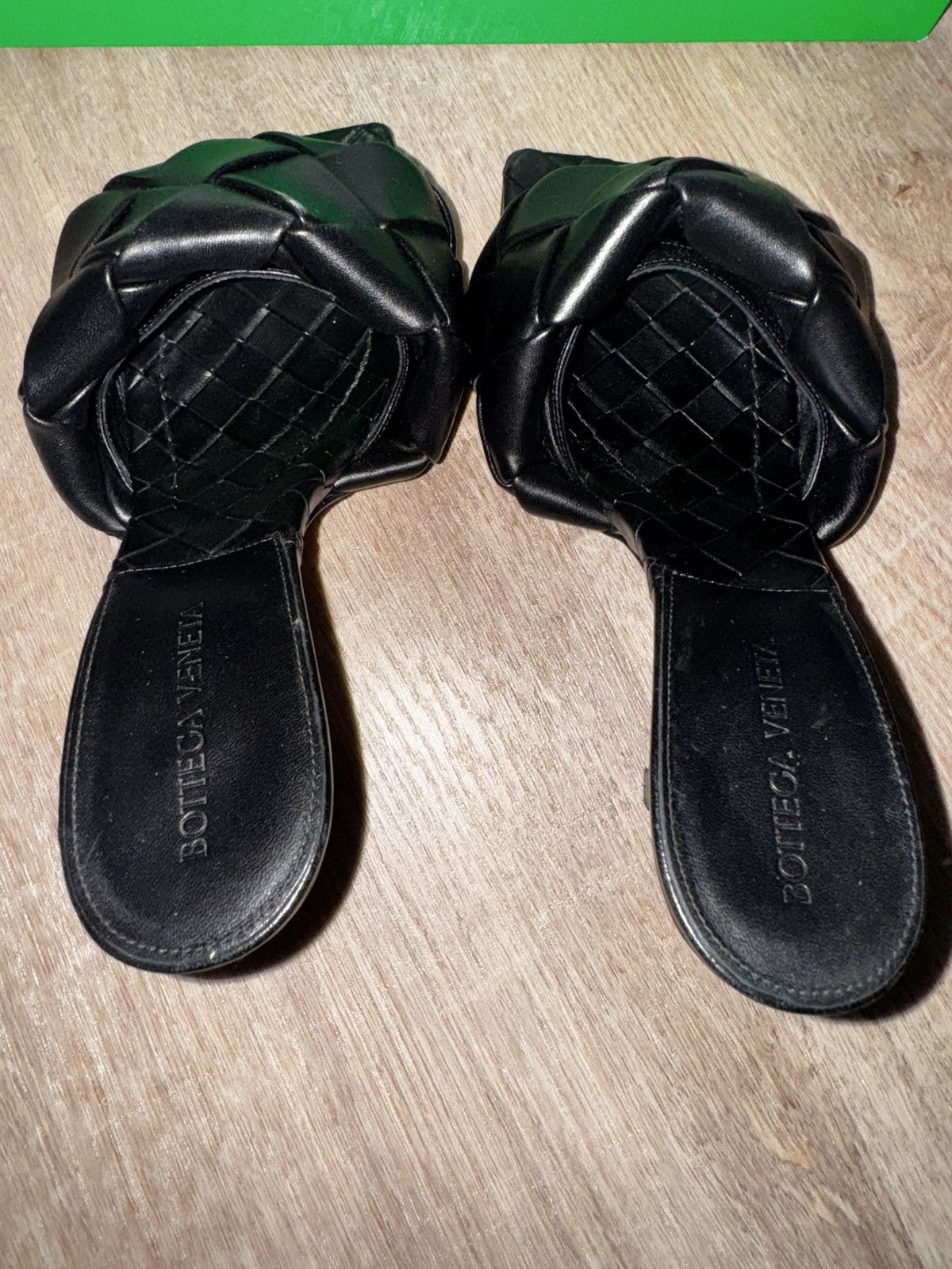 Bottega Veneta Bottega Veneta Lido Mules Black 39 Size US 9 / IT 39 - 7 Thumbnail