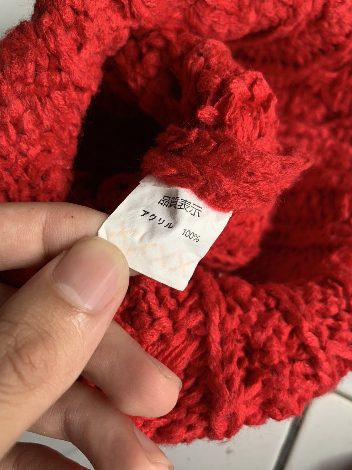 Japanese Brand × Kapital × Vintage Knitted Crochet Chelsea Winter Sessions Beanie hats Size ONE SIZE - 9 Thumbnail