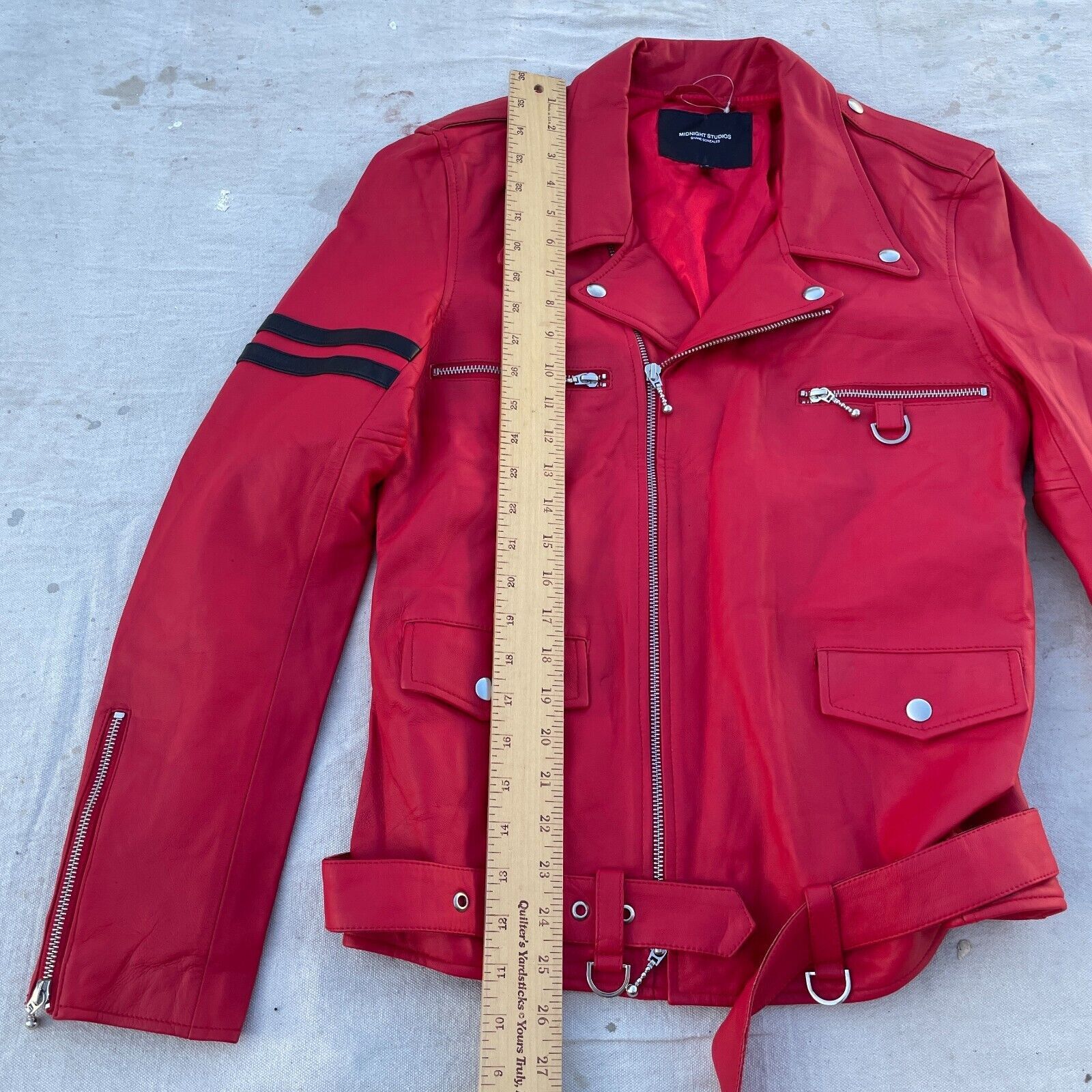 Midnight Studios Midnight Studios Shane Gonzales Bauhaus Leather Punk Jacket Size US L / EU 52-54 / 3 - 7 Thumbnail