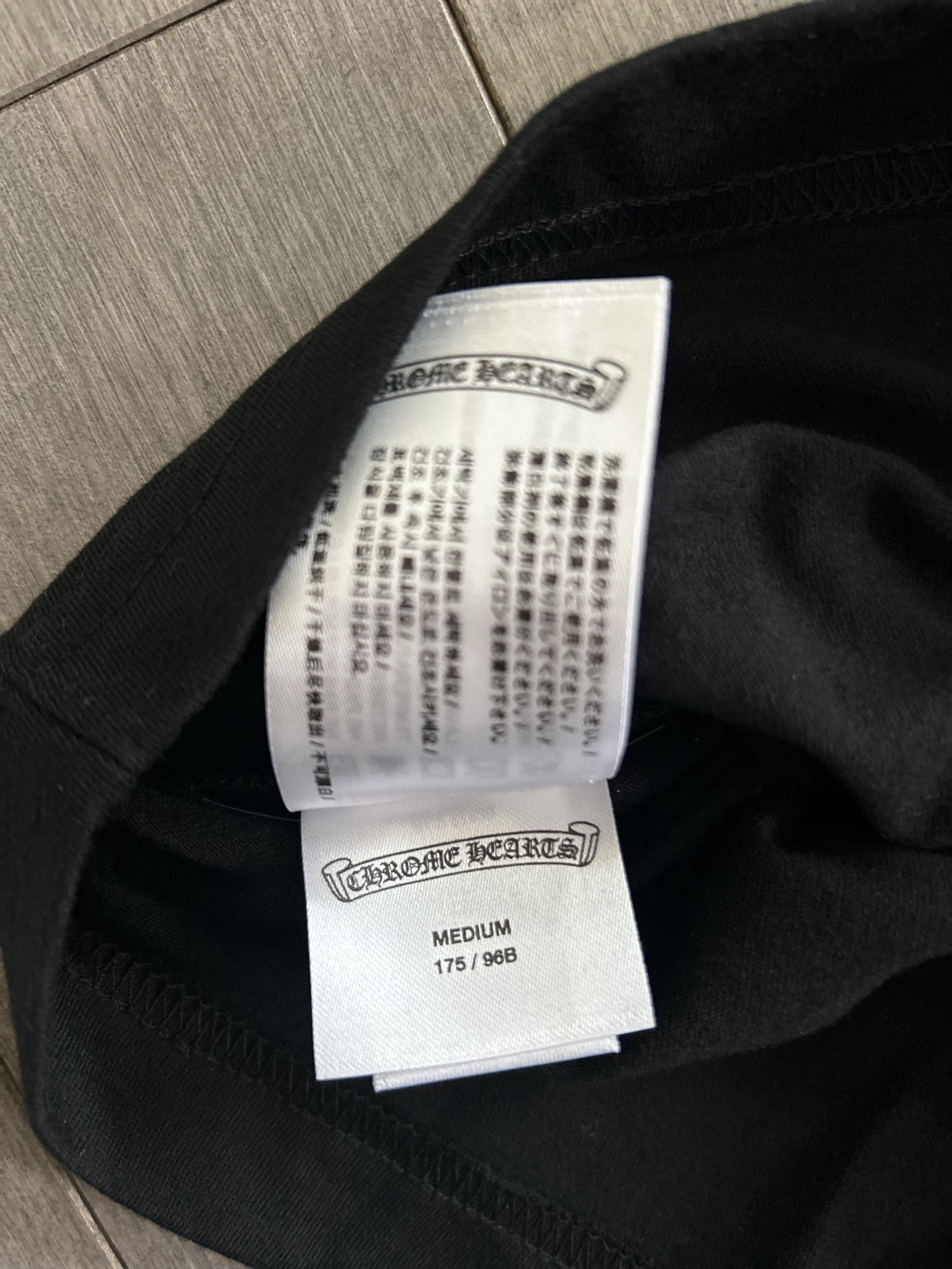 Chrome Hearts Chrome Hearts Miami Exclusive LS Tee Size US M / EU 48-50 / 2 - 5 Thumbnail