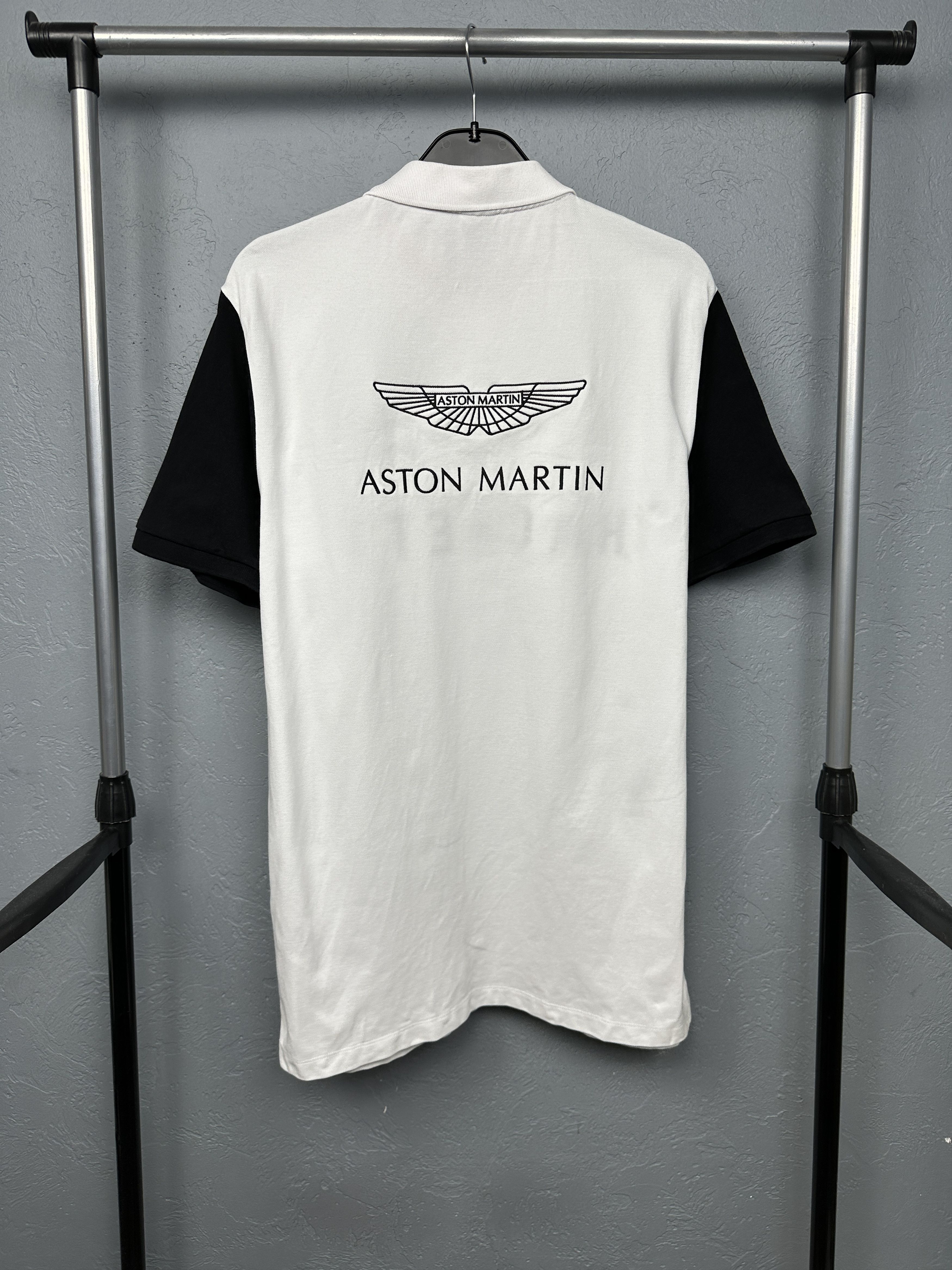 Hackett Aston Martin by Hackett Mens Polo Shirt Size US L / EU 52-54 / 3 - 8 Thumbnail