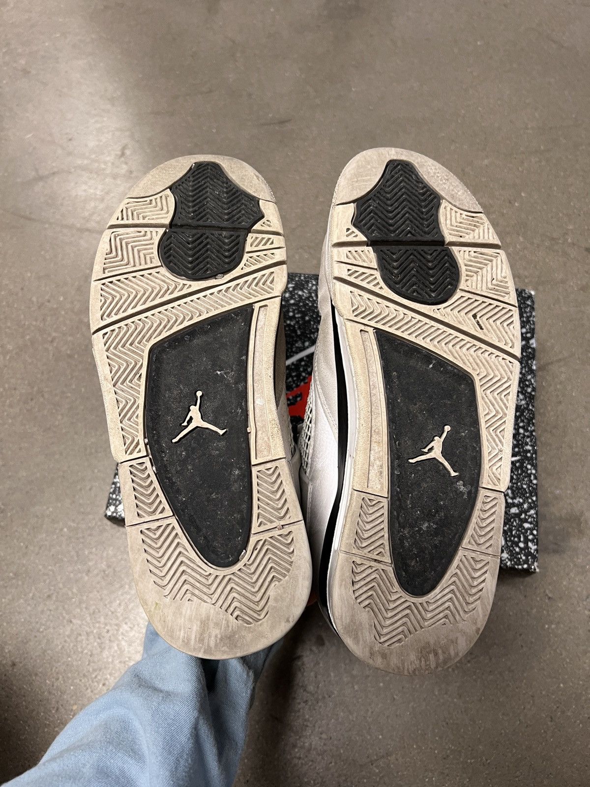 Asspizza Air Jordan 4 Military Black Size 10 Signed by Asspizza 2024 Size US 10 / EU 43 - 7 Thumbnail