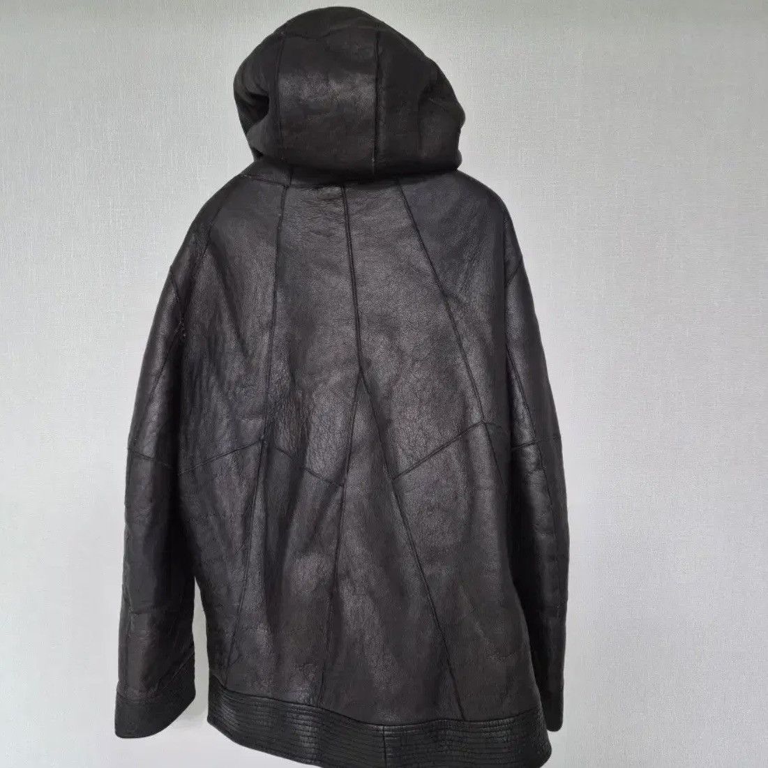 Helmut Lang Helmut Lang Lambskin Sherling Leather Coat Jacket Size US S / EU 44-46 / 1 - 2 Thumbnail