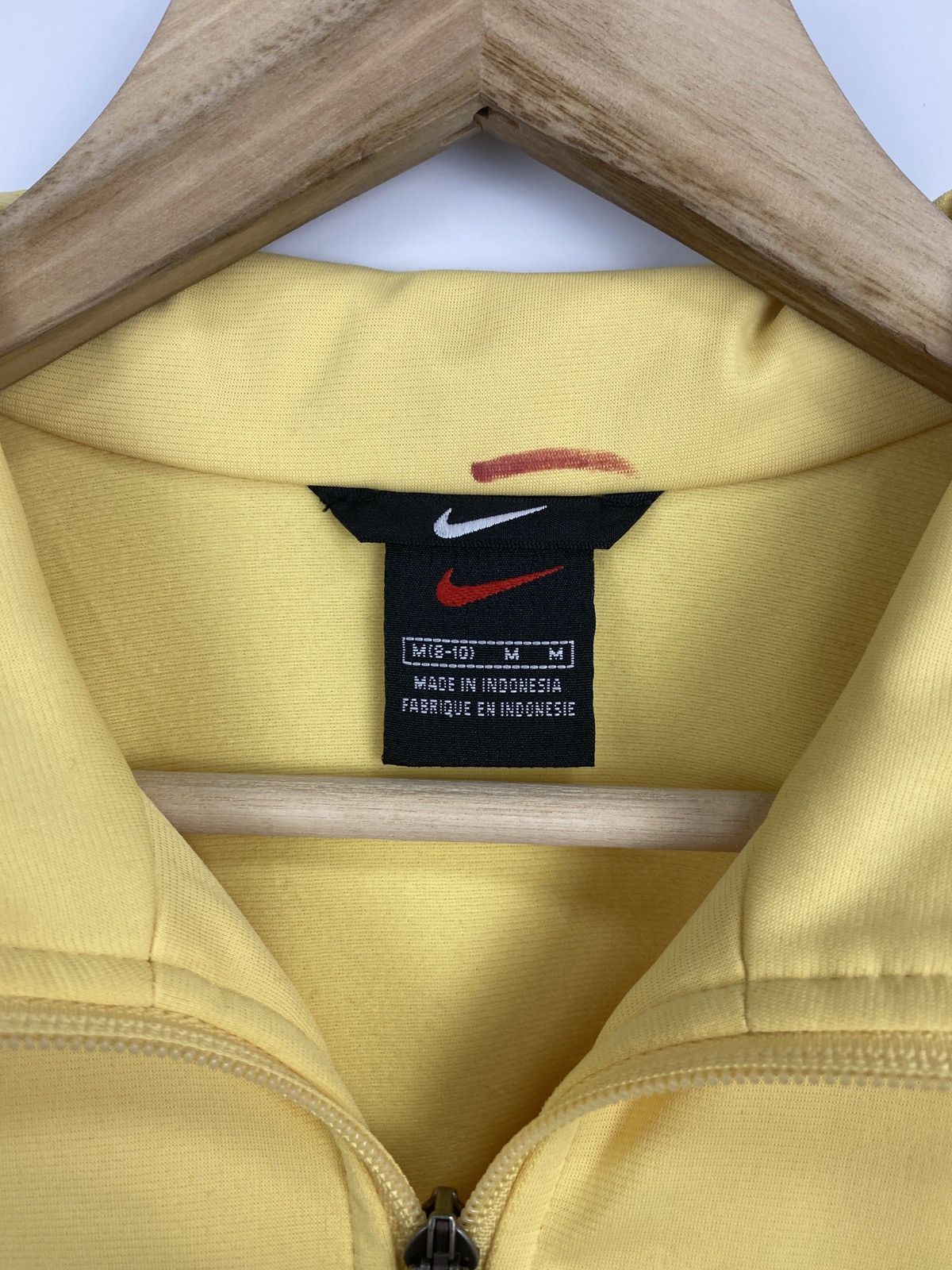 Nike 🇺🇸 Vintage 90s Nike Tennis Athletic Zip Hoodie Rare Retro Y2K Size US S / EU 44-46 / 1 - 6 Thumbnail