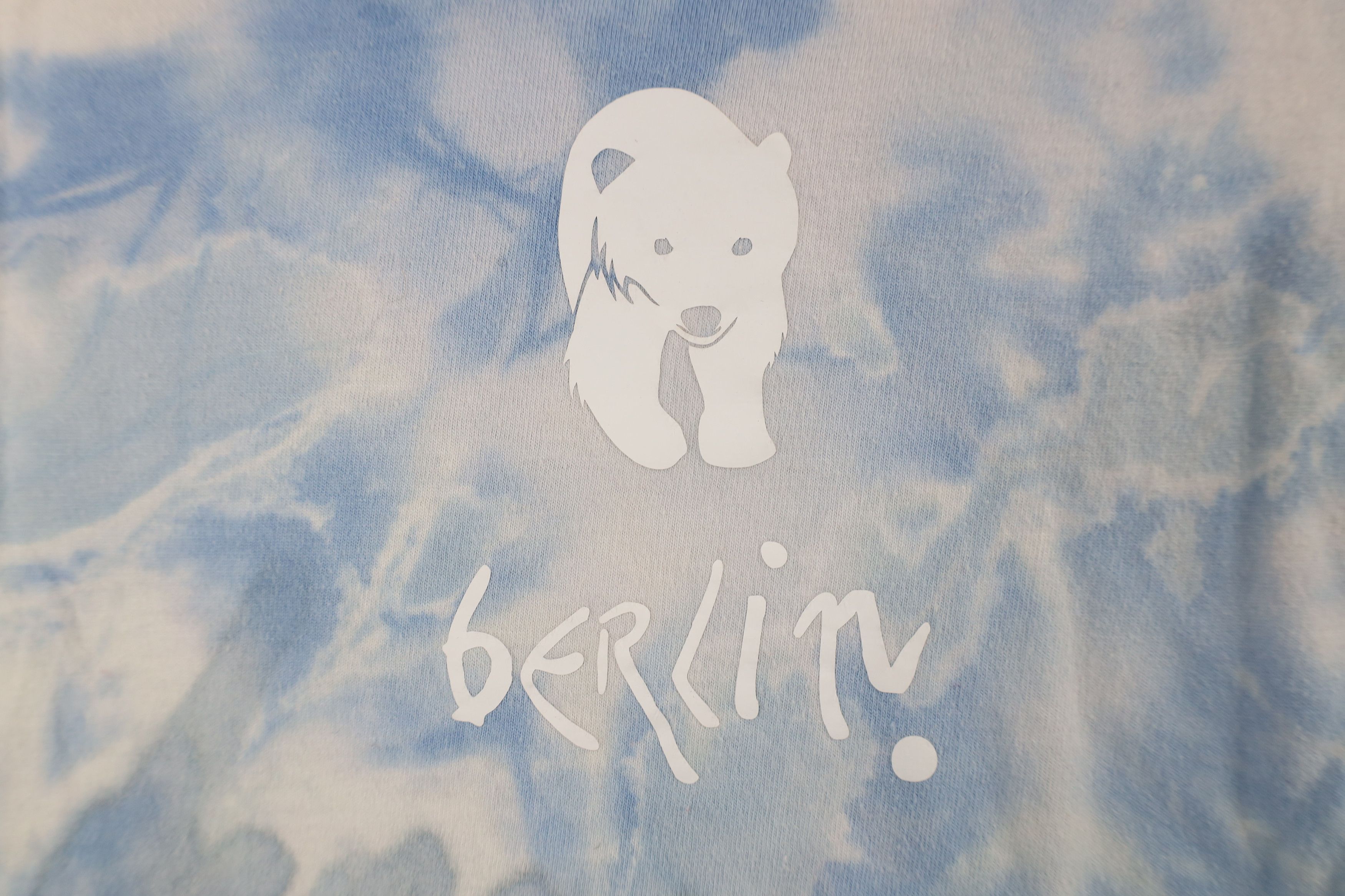 Vintage Vintage 90s Streetwear Berlin Polar Bear Acid Wash T-Shirt Size S / US 4 / IT 40 - 4 Thumbnail