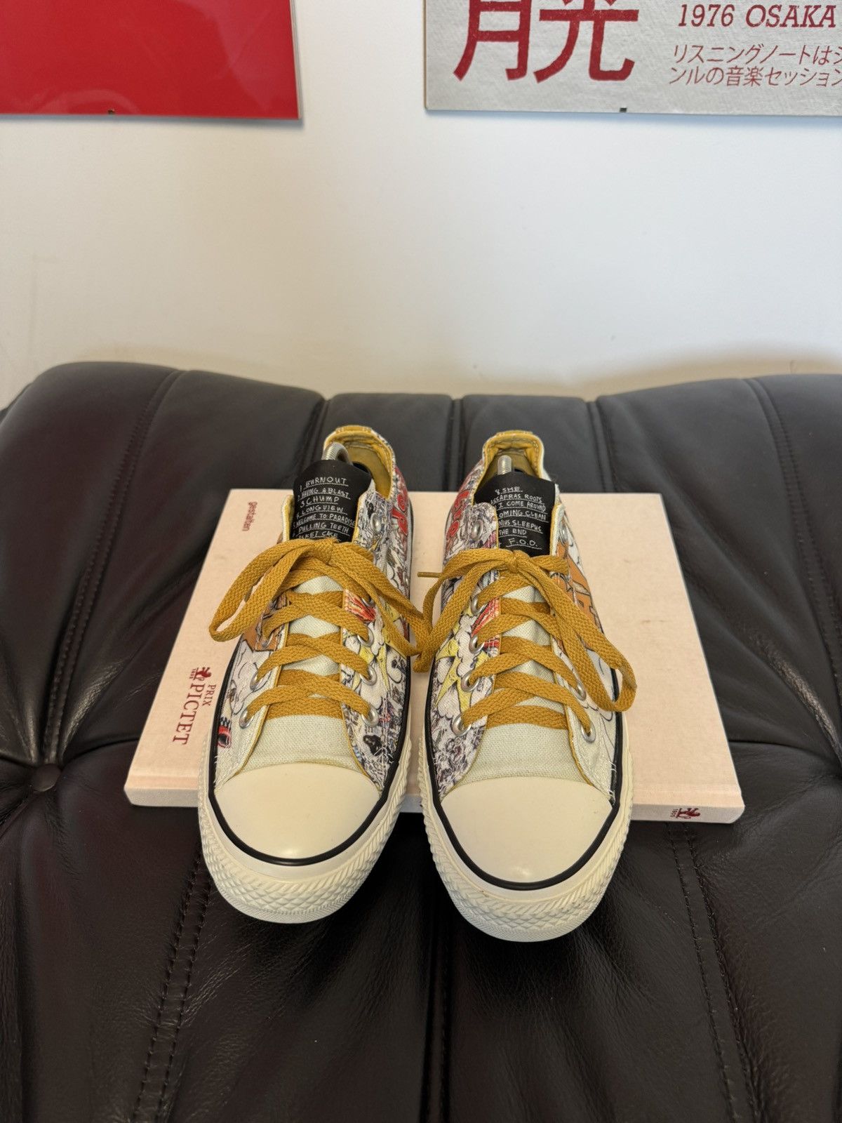 Converse 2013 Converse x Green Day Rock Band Dookie Low Top Rare Hype Size US 7.5 / EU 40-41 - 2 Thumbnail