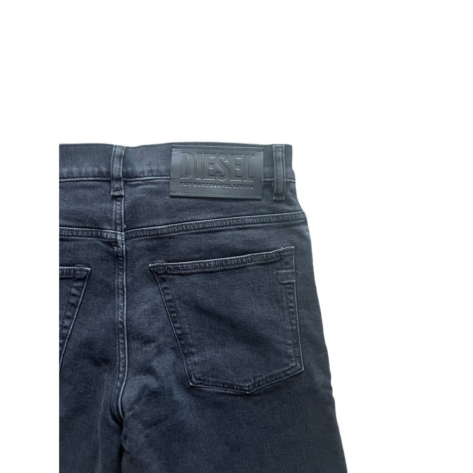 Diesel Diesel Mens D-Fining Tapered Jeans 09A14 Black Size 29/32 Size US 29 - 7 Thumbnail