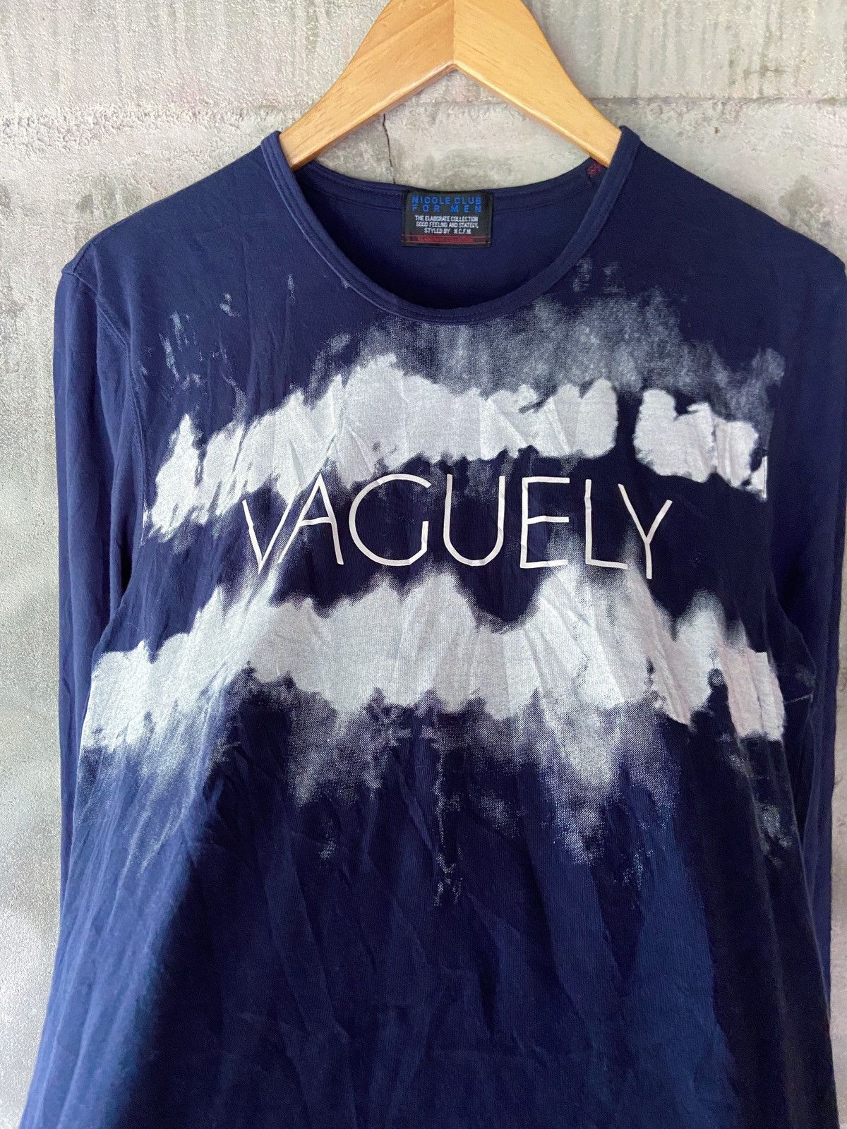 Japanese Brand NICOLE CLUB FOR MEN ART LONG SLEEVE Size US M / EU 48-50 / 2 - 3 Thumbnail