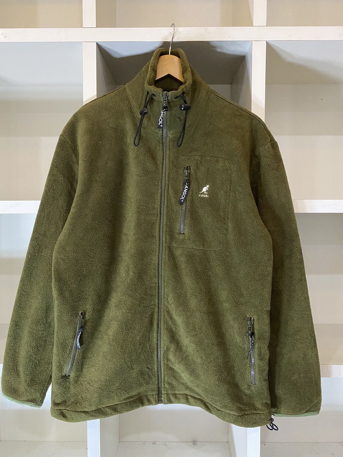 Kangol Kangol England Fleece Jacket Size US L / EU 52-54 / 3 - 1 Thumbnail