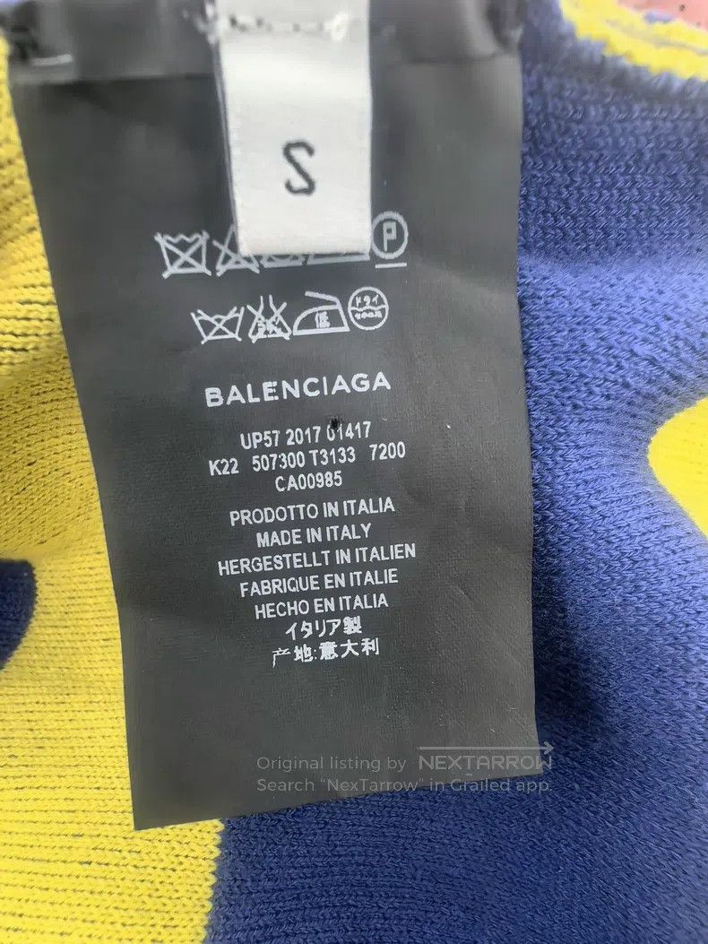 Balenciaga Balenciaga Sweater Size US S / EU 44-46 / 1 - 7 Thumbnail