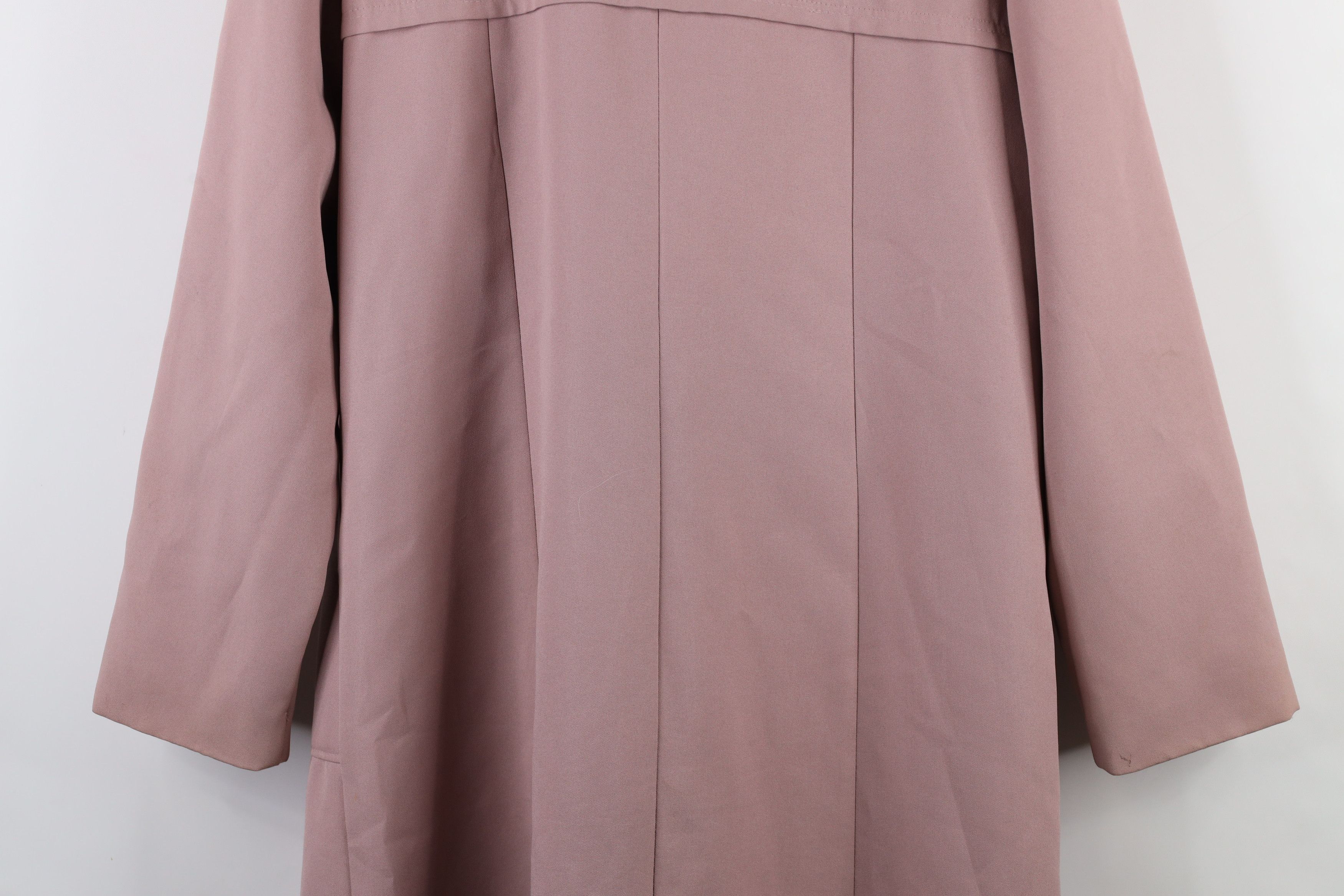 Vintage Vintage 70s Union Made Button Trench Coat Jacket Pink USA Size XL / US 12-14 / IT 48-50 - 17 Thumbnail