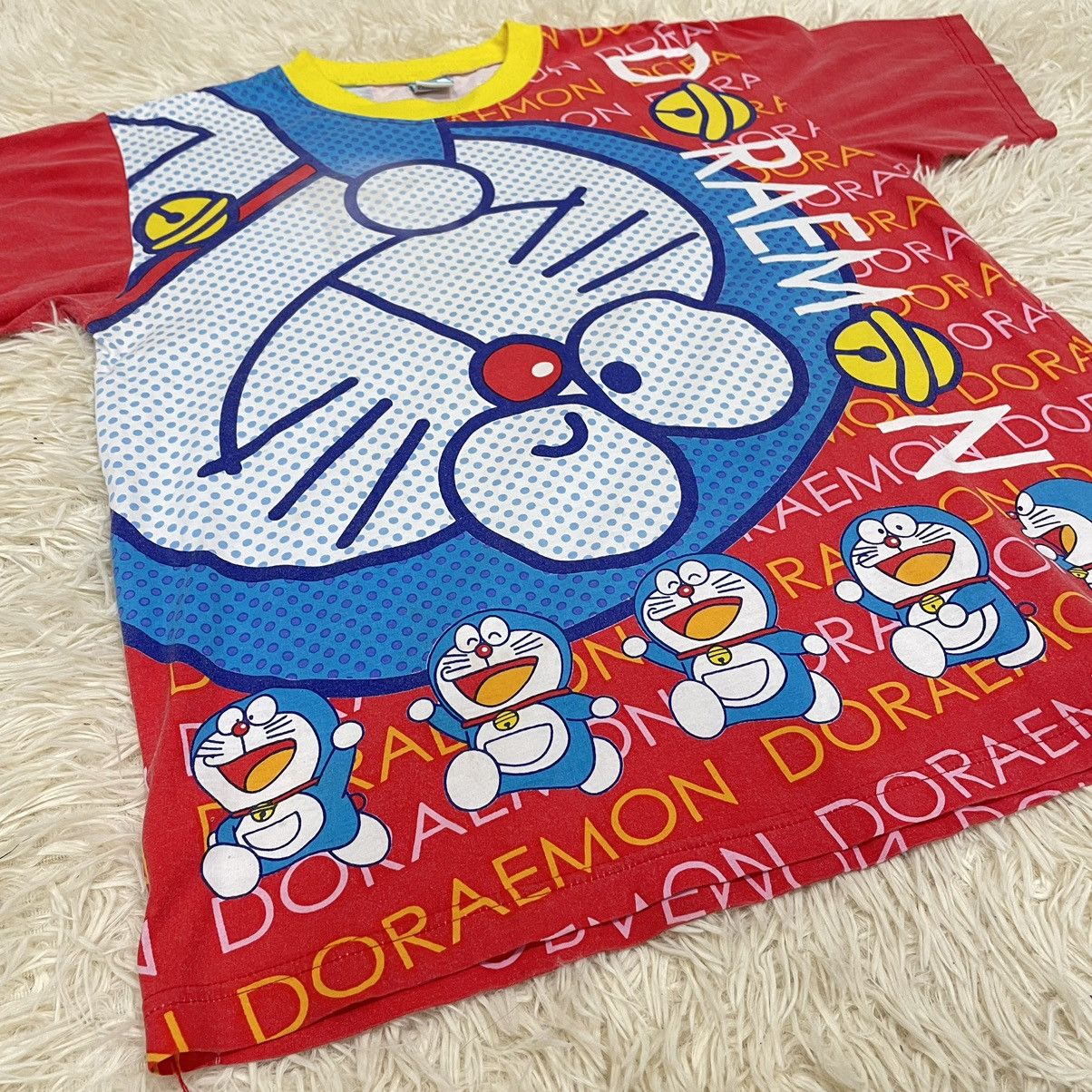 Anime Final Drop‼️ Doraemon Vintage 2000 All Over Print Size US L / EU 52-54 / 3 - 5 Thumbnail