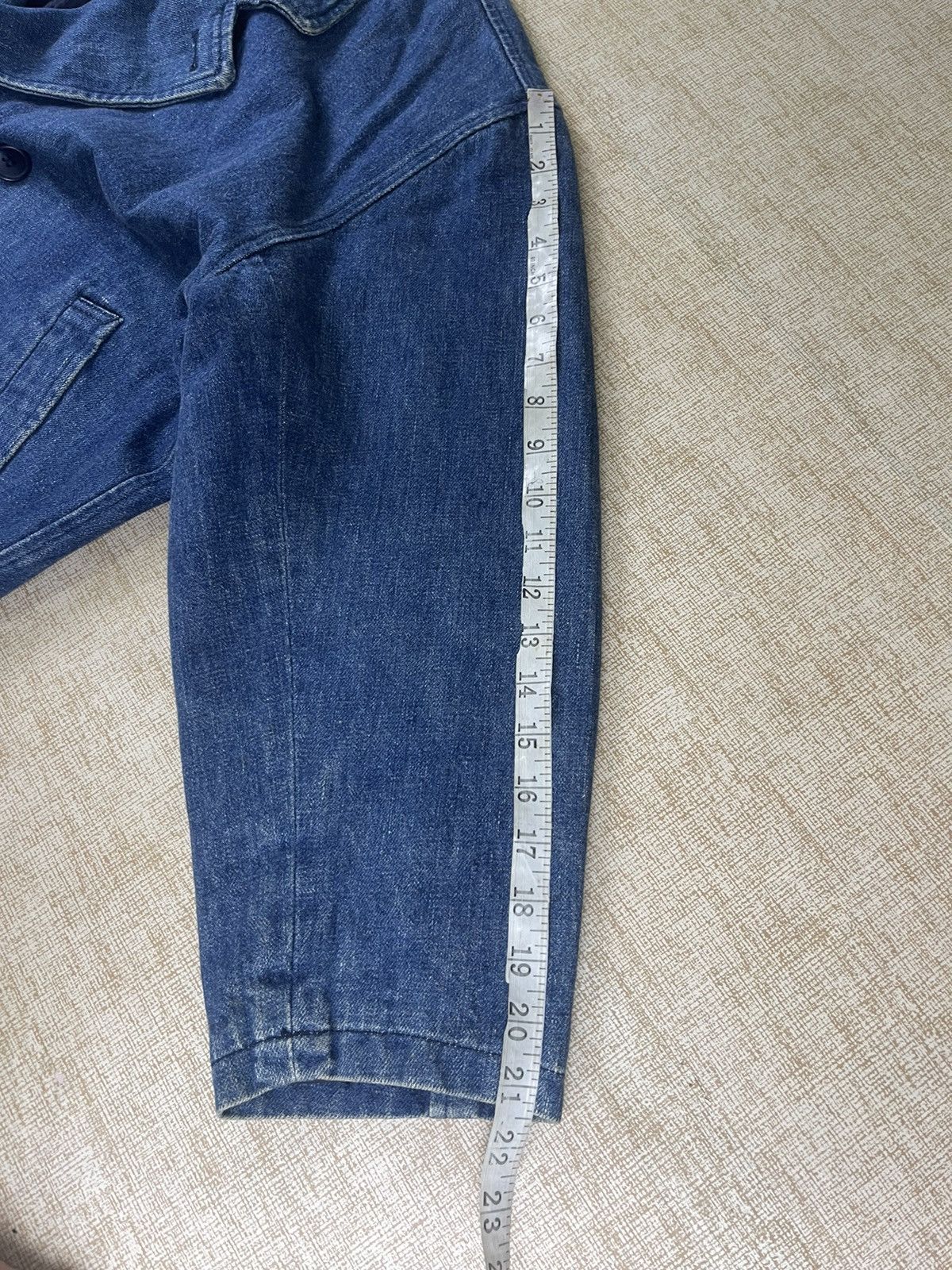 Issey Miyake × Vintage VTG ISSEY MIYAKE (I.S) Tsumori Chisato Double Breast Denim Size US L / EU 52-54 / 3 - 21 Thumbnail
