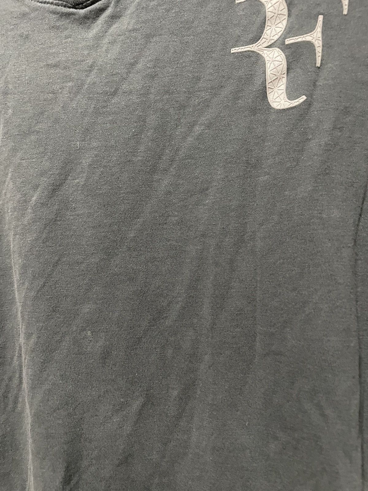 Nike × Vintage Vintage 00s Roger Federer Nike Autograph tee Tennis black Size US S / EU 44-46 / 1 - 11 Thumbnail