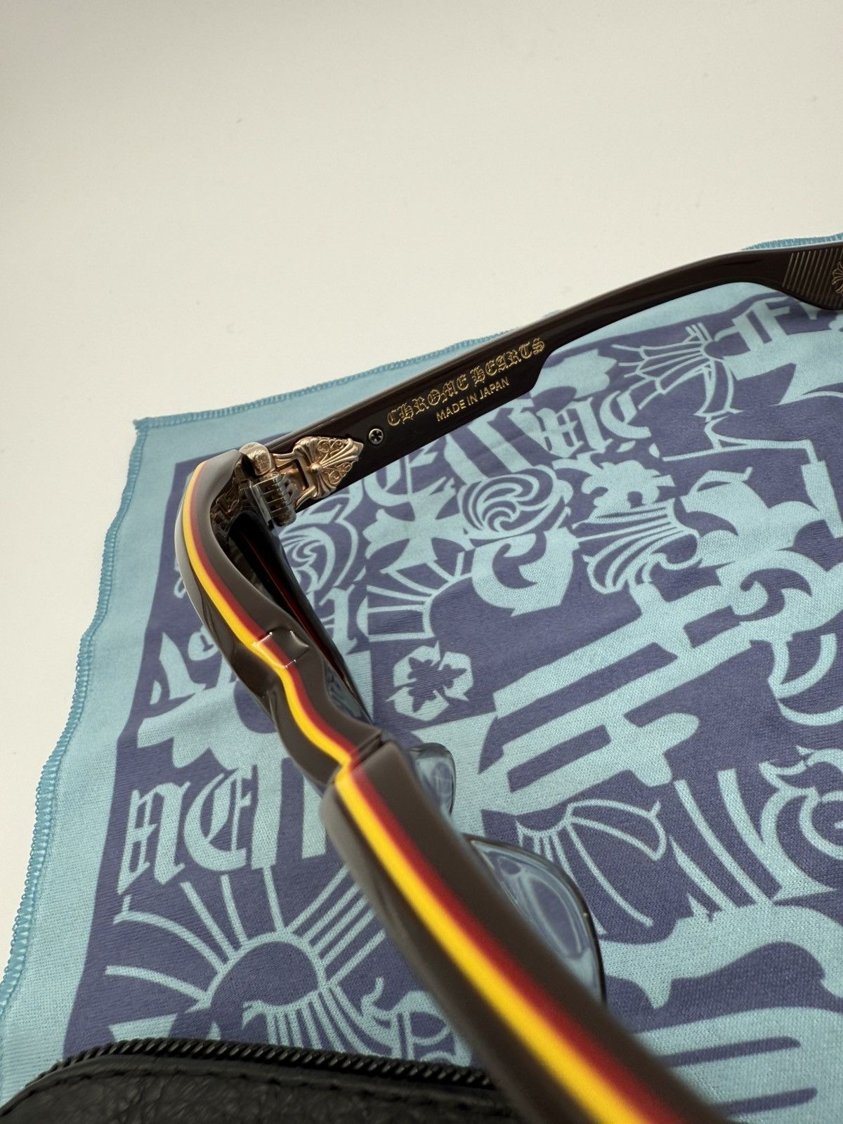 Chrome Hearts Chrome Hearts Box-Officer Glasses 18k Gold Size ONE SIZE - 3 Thumbnail