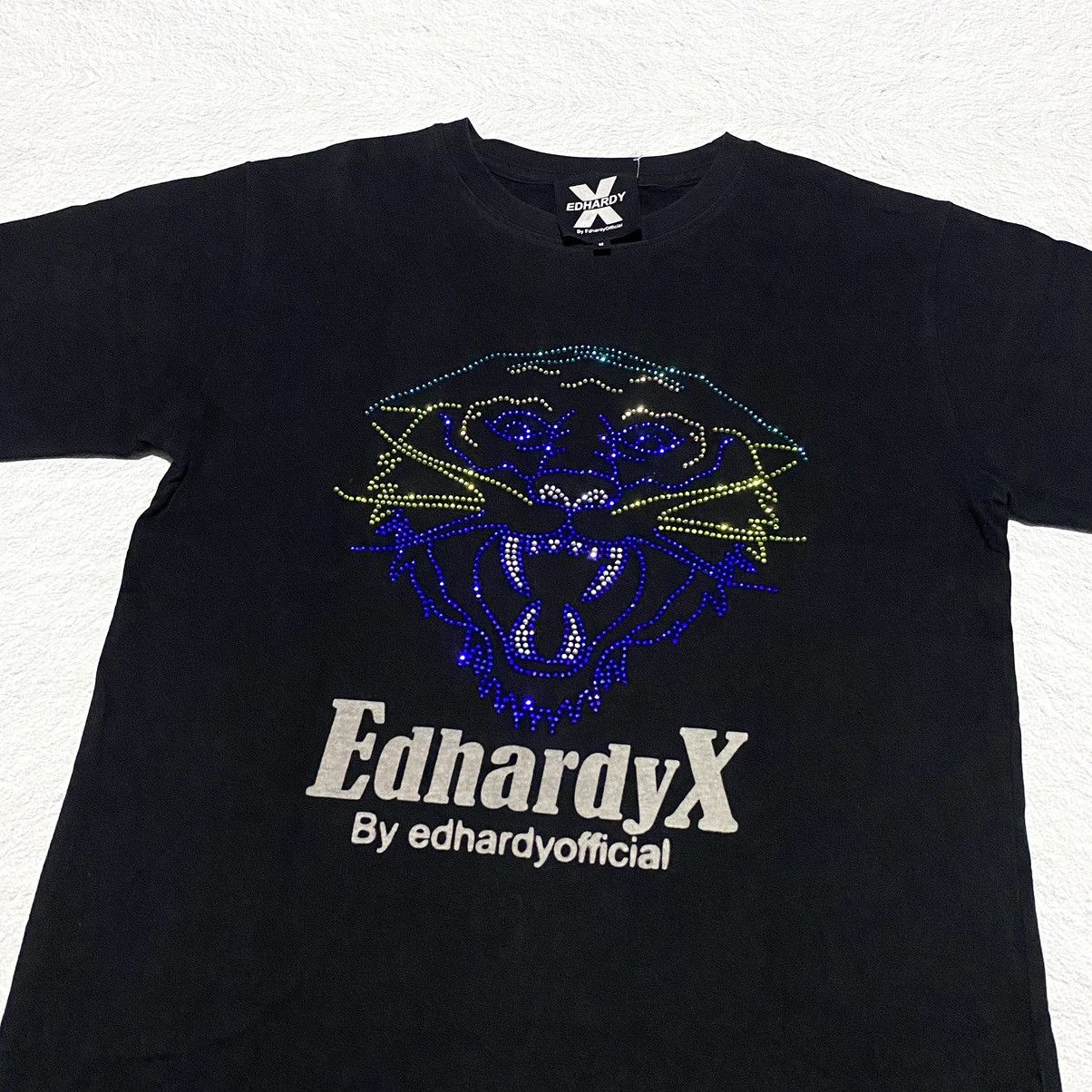 Ed Hardy 💥RARE💥 Vintage Ed Hardy 2000s Tshirt Size US M / EU 48-50 / 2 - 2 Thumbnail