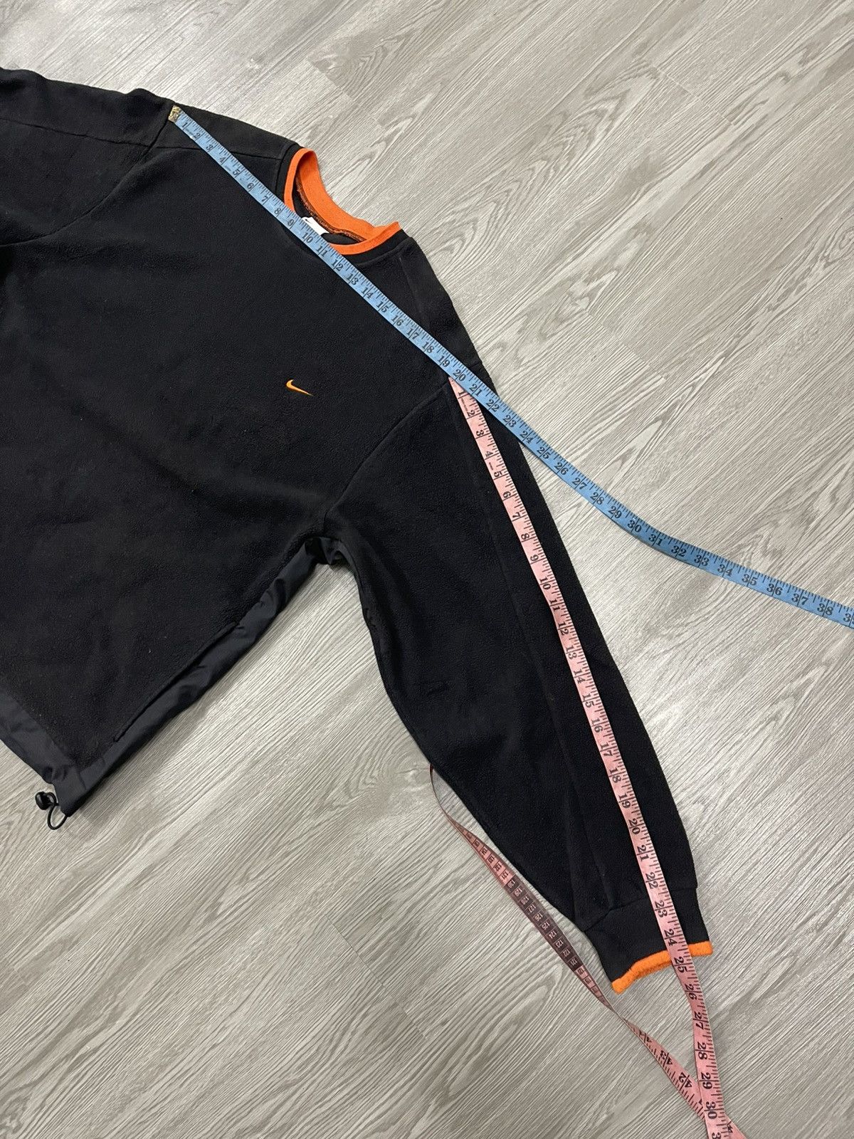 Nike × Vintage Y2K Nike Fleece jumper pullover Size US L / EU 52-54 / 3 - 12 Thumbnail