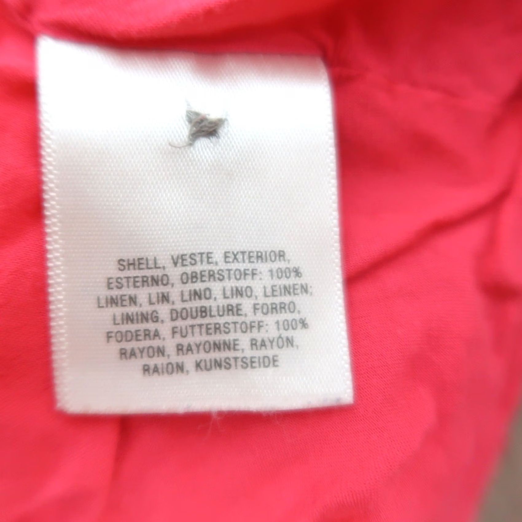 Vintage HD in Paris Anthropologie Coral Pink Sleeveless A-Line Mini Shirt Dress 0 Womens Shirt Dress Size XS / US 0-2 / IT 36-38 - 6 Thumbnail