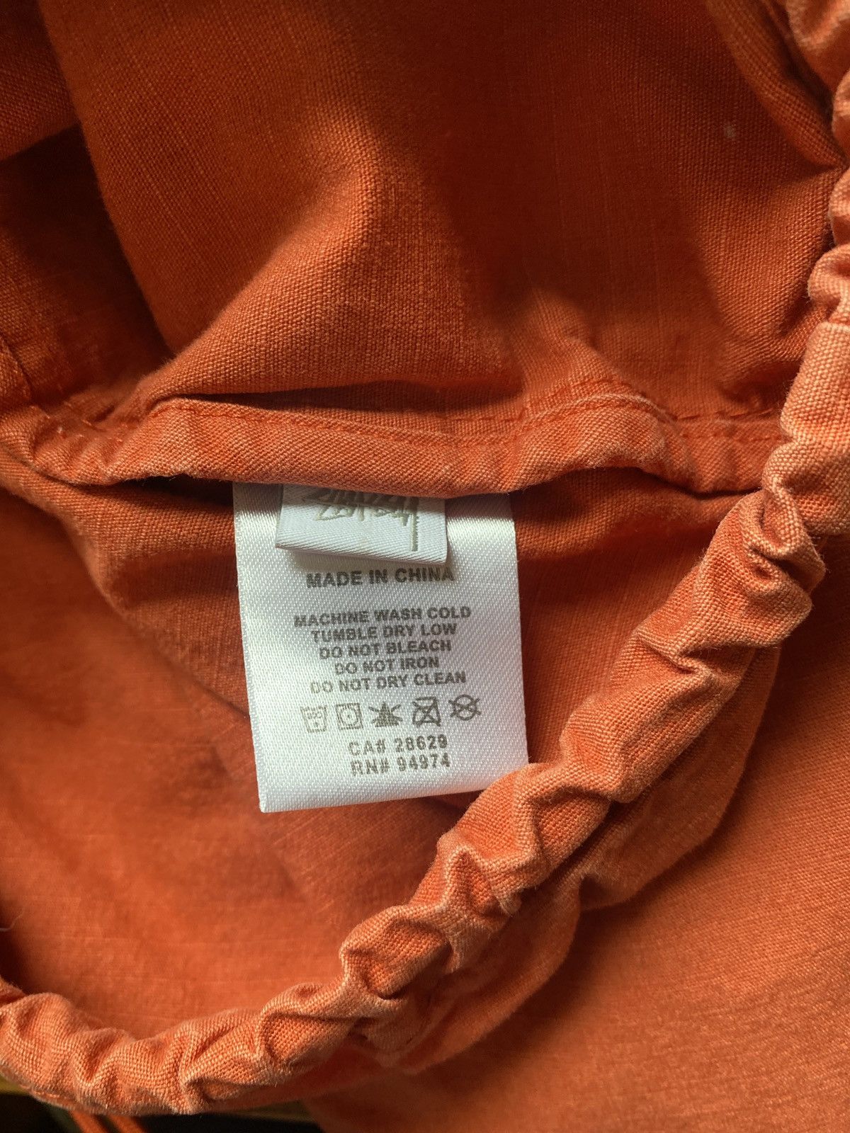 Stussy Stussy pull over - canvas style hoodie Size US M / EU 48-50 / 2 - 6 Thumbnail