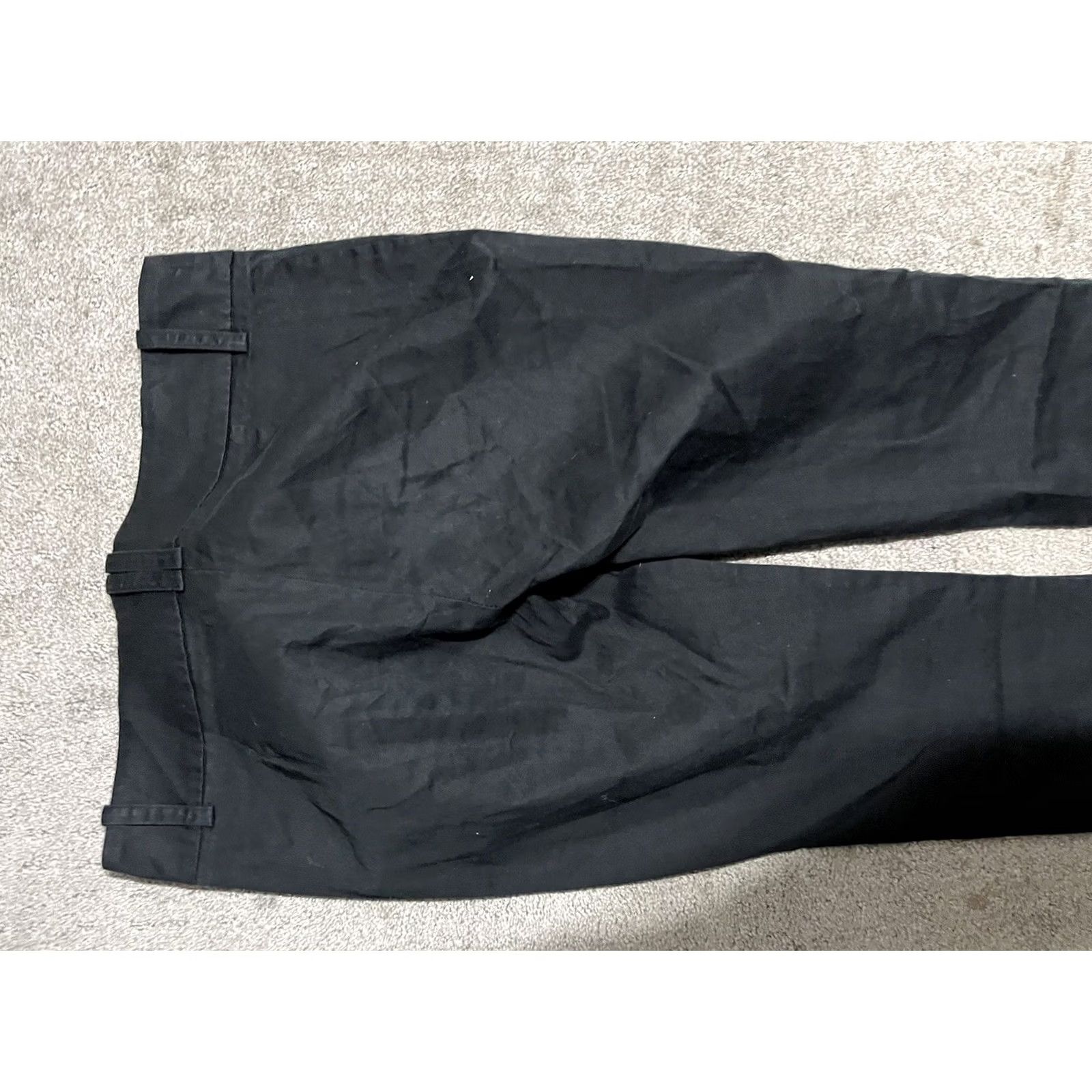 Zara Zara Pants Womens 4 Black Dress Basic Straight Leg Business Oxford Formal Size 27" / US 4 / IT 40 - 4 Thumbnail