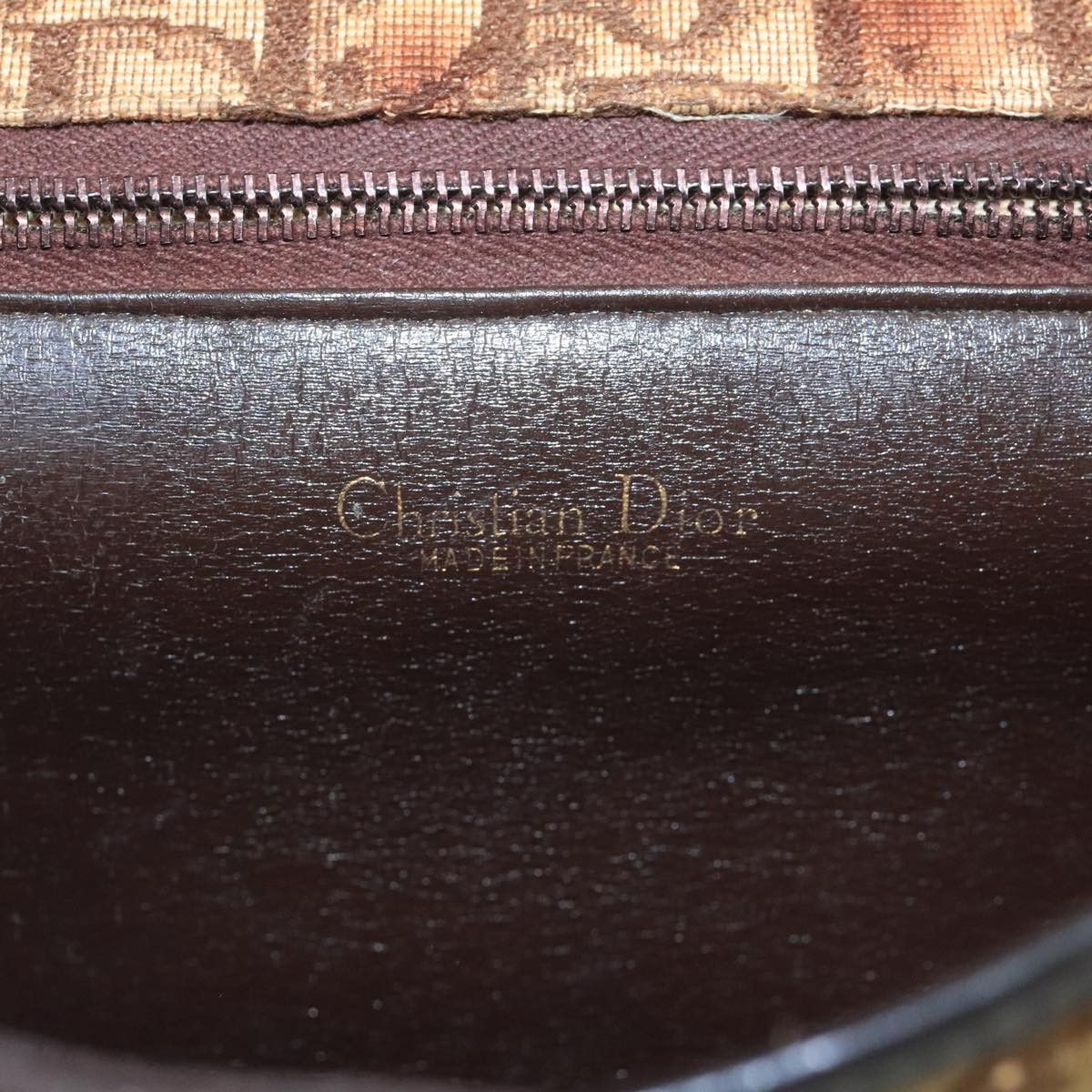 Dior DIOR Trotter Canvas Shoulder Bag Brown Size ONE SIZE - 16 Thumbnail