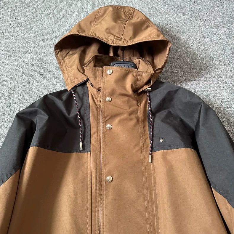 Dior Dior 18fw Little Bee Kaki Stitching Windbreaker Jacket 2501 Size US S / EU 44-46 / 1 - 2 Thumbnail