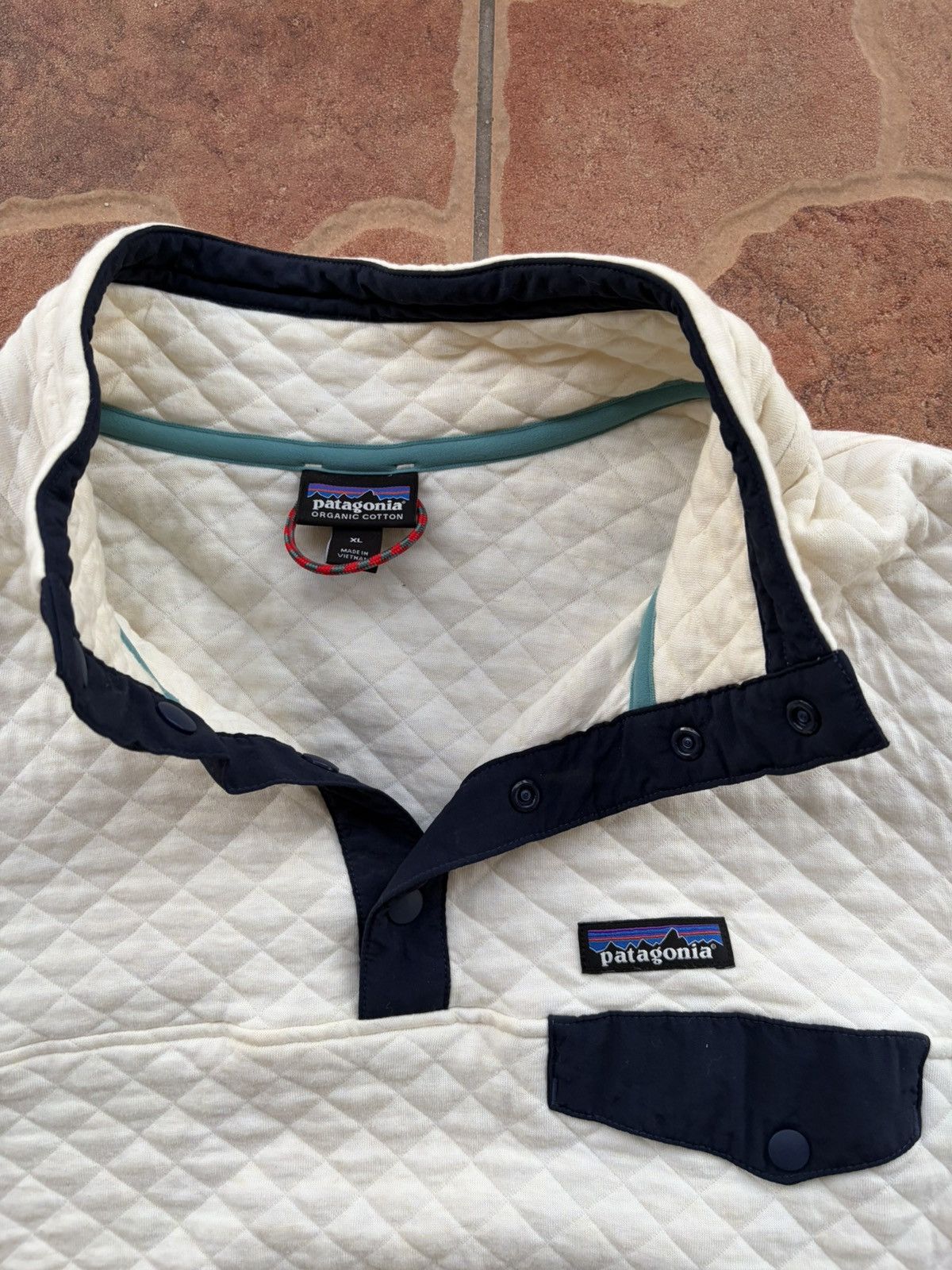 Patagonia Y2k Patagonia quarter button up waffle pattern sweater Size US XL / EU 56 / 4 - 3 Thumbnail