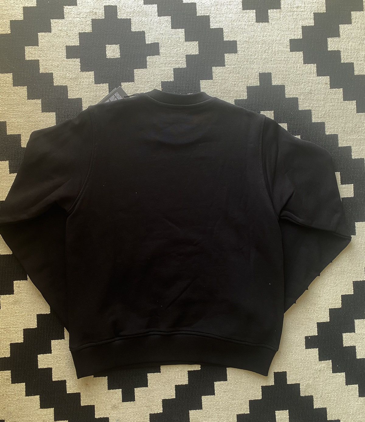 Diesel Diesel black sweater with flowers logo Size S / US 4 / IT 40 - 4 Thumbnail
