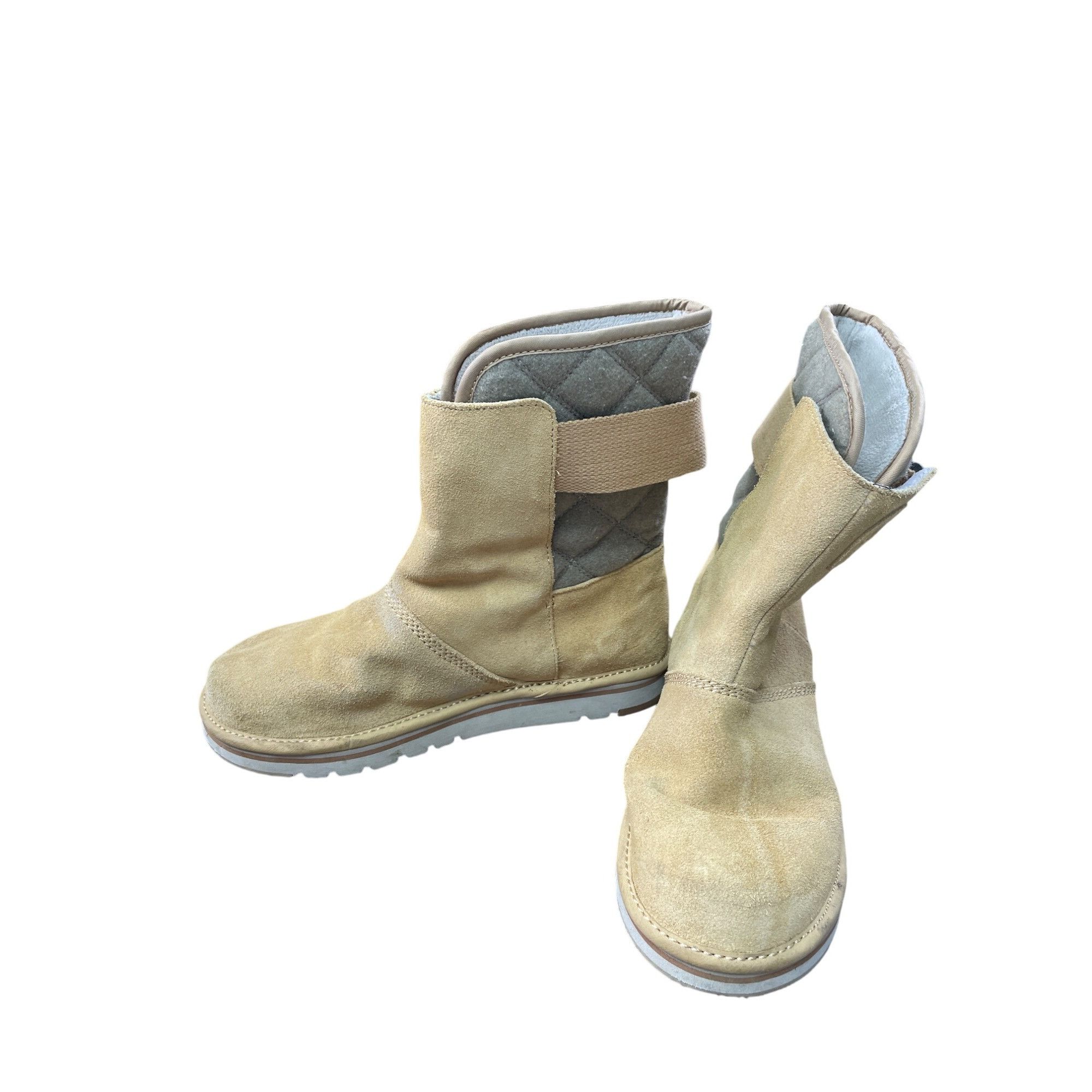 SOREL Sorel womans tan gray suede lined winter fall mid calf boots Size US 9 / IT 39 - 2 Thumbnail