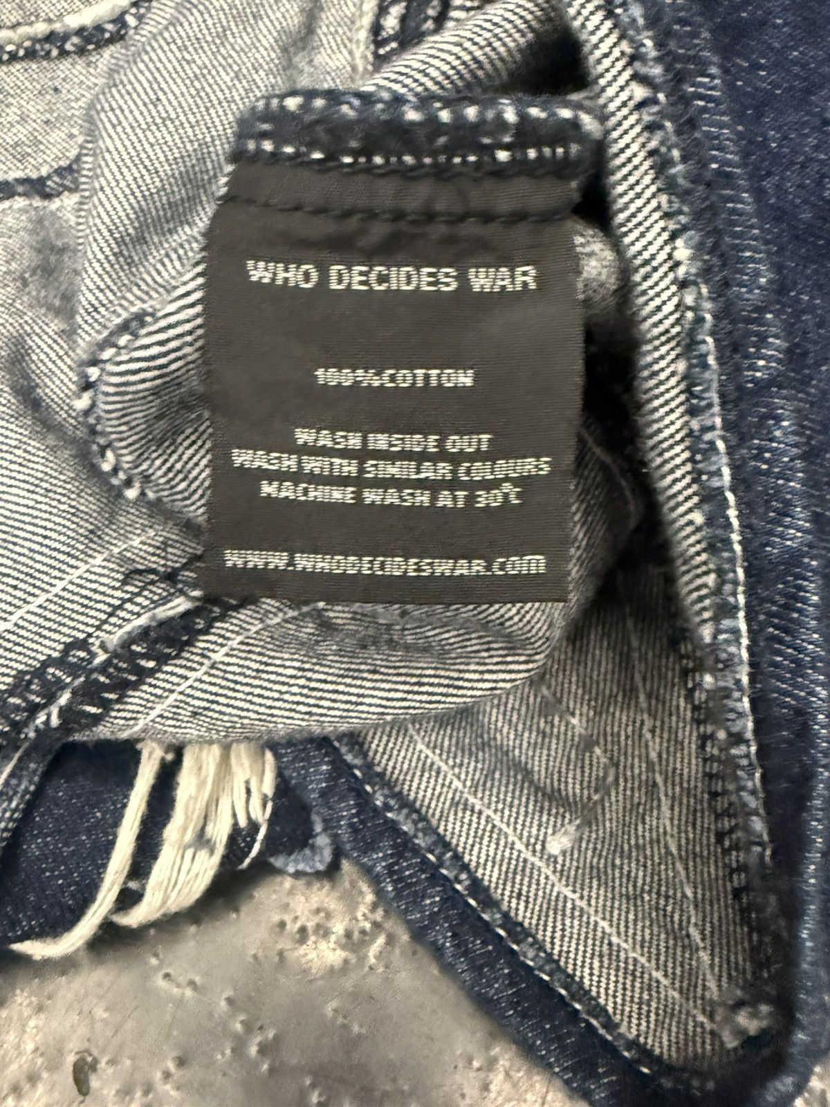 Who Decides War Who Decides War Denim Short Sleeve Size US L / EU 52-54 / 3 - 4 Thumbnail