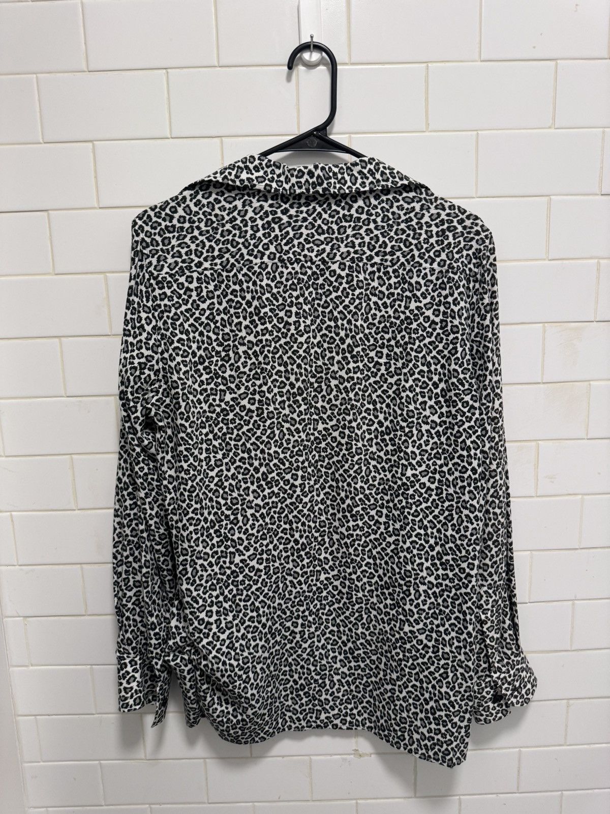 Celine Celine by hedi slimane leopard babycat button shirt Size US S / EU 44-46 / 1 - 3 Thumbnail