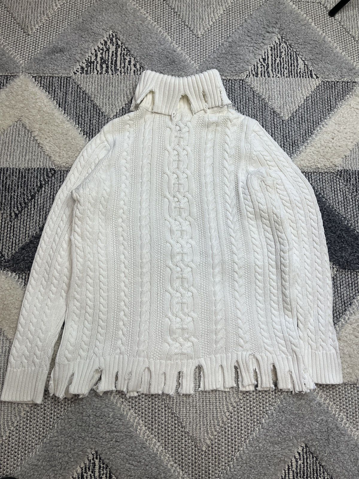 Japanese Brand × Vintage JAPANESE VINTAGE CUSTOM KNITTED SWEATER Size US M / EU 48-50 / 2 - 1 Thumbnail