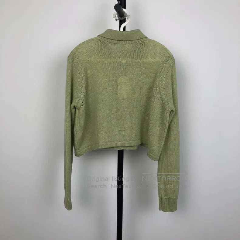 Hermes Hermes Knit Cardigan Mint Green Size XS / US 0-2 / IT 36-38 - 2 Thumbnail