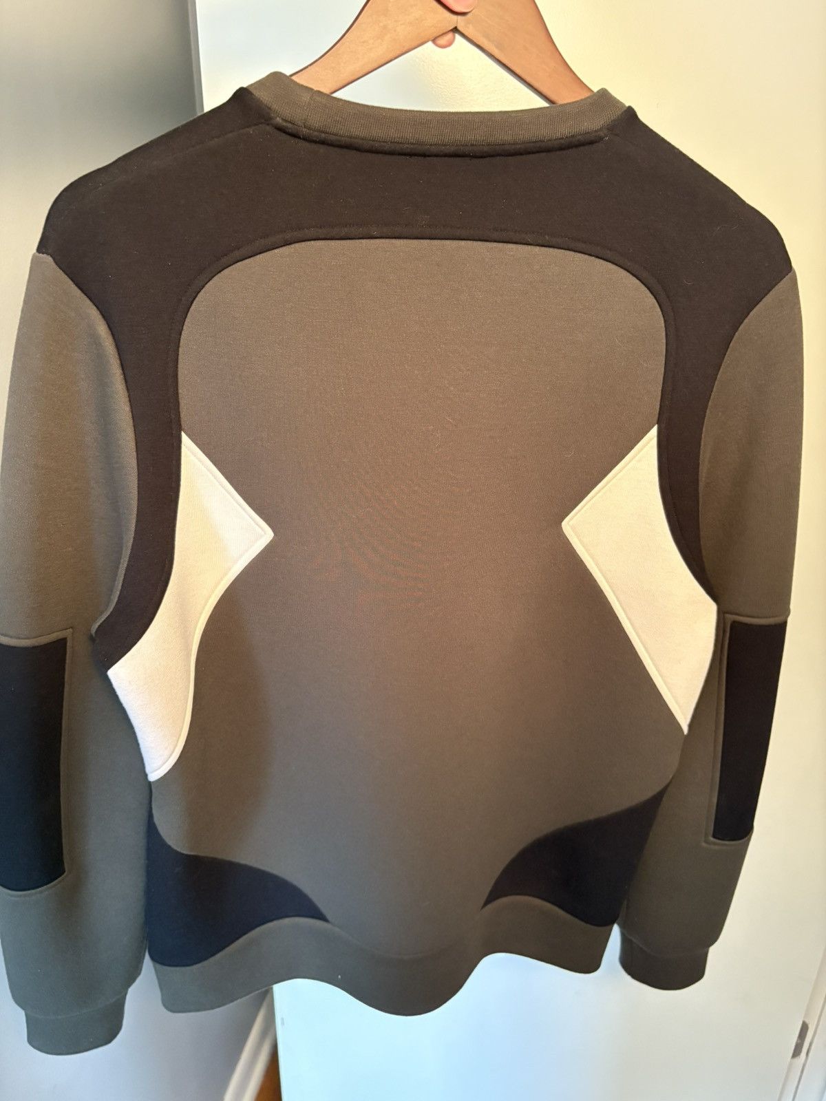 Neil Barrett Modernist Neoprene Sweatshirt Size US S / EU 44-46 / 1 - 2 Thumbnail