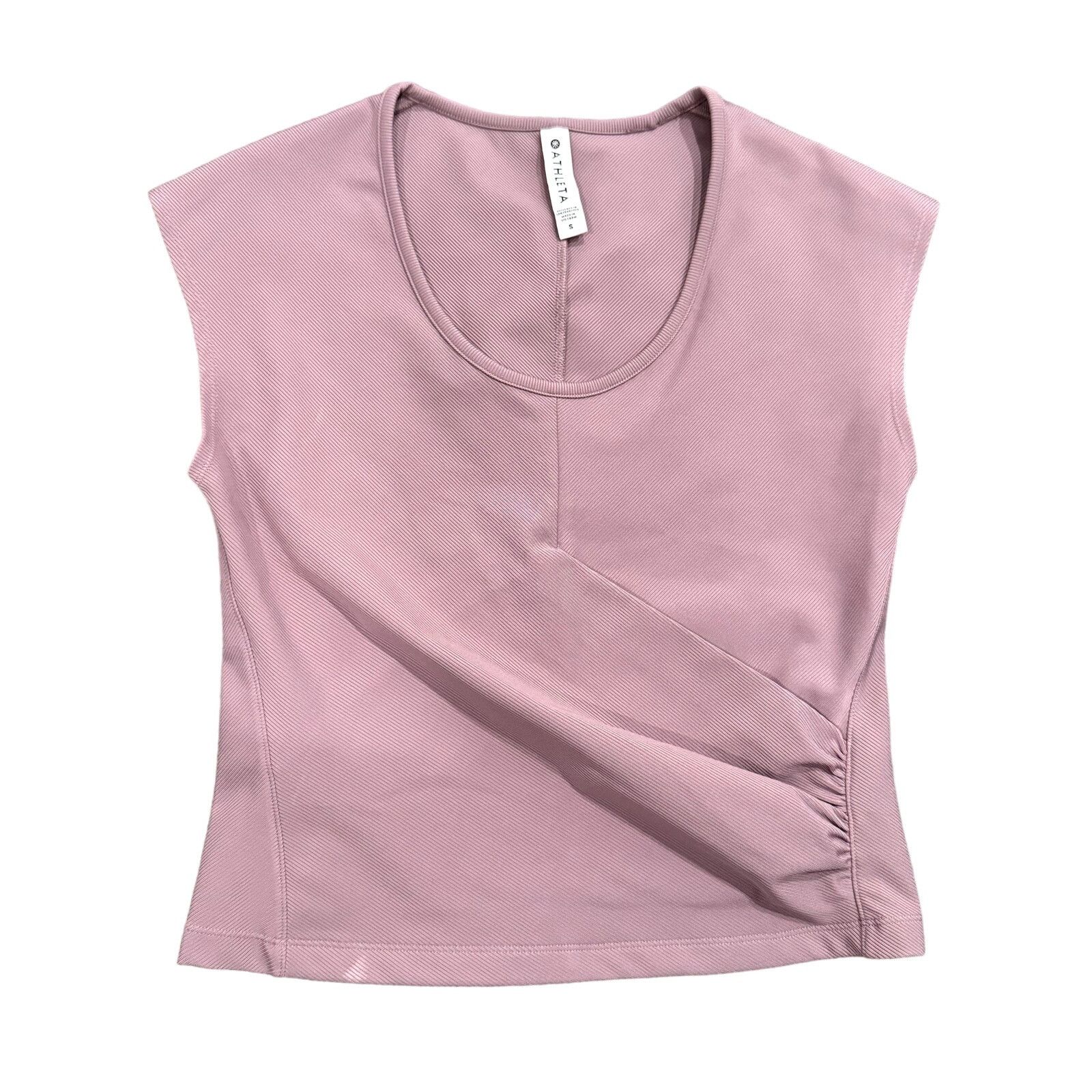 Athleta Athleta Rosy Bayview Wrap Front Top in Mauve, Size S Size S / US 4 / IT 40 - 1 Thumbnail