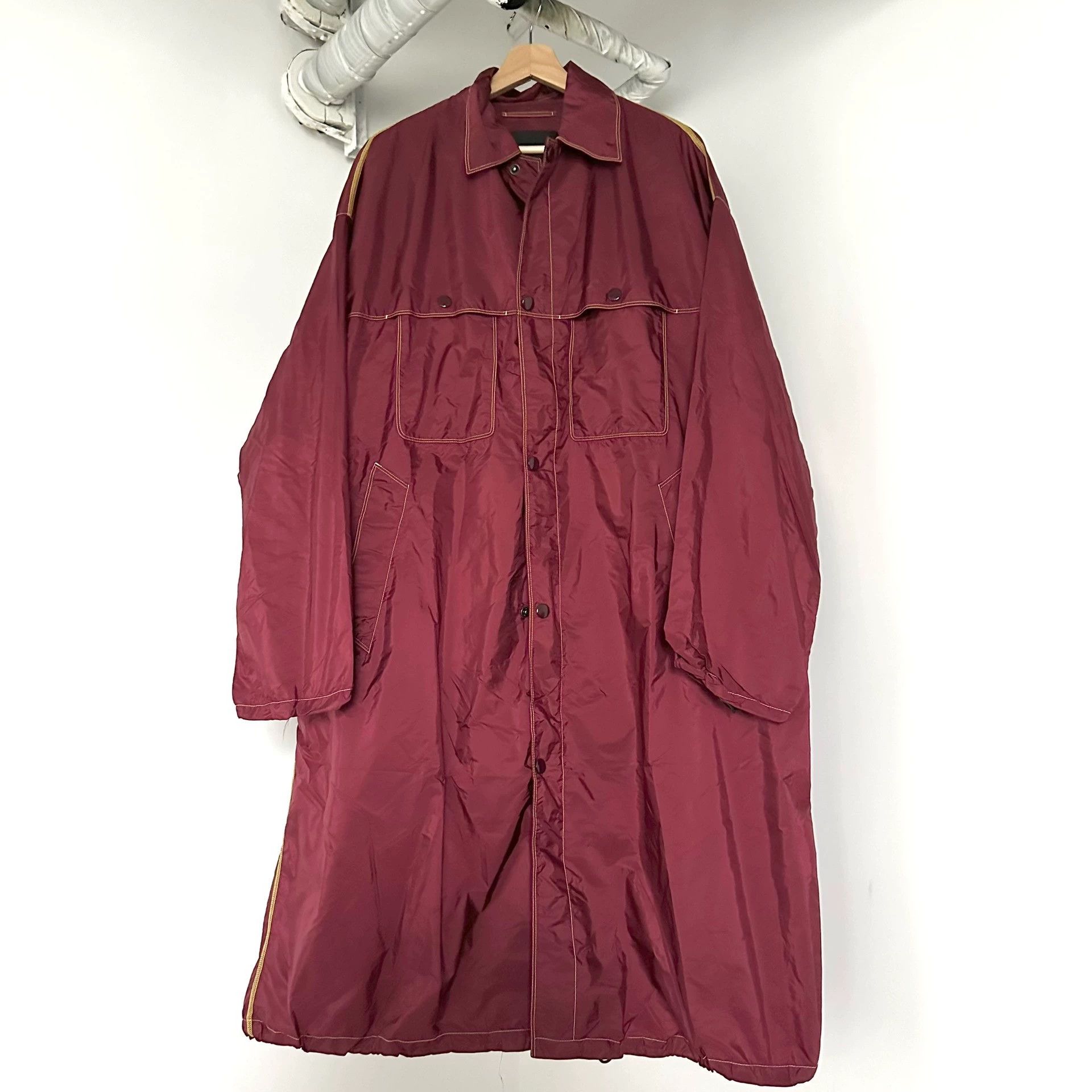 PRADA アーカイブ コットンジャケット Tg.50 イタリア製 Prada Prada TG-50 Red Light Jacket | Grailed