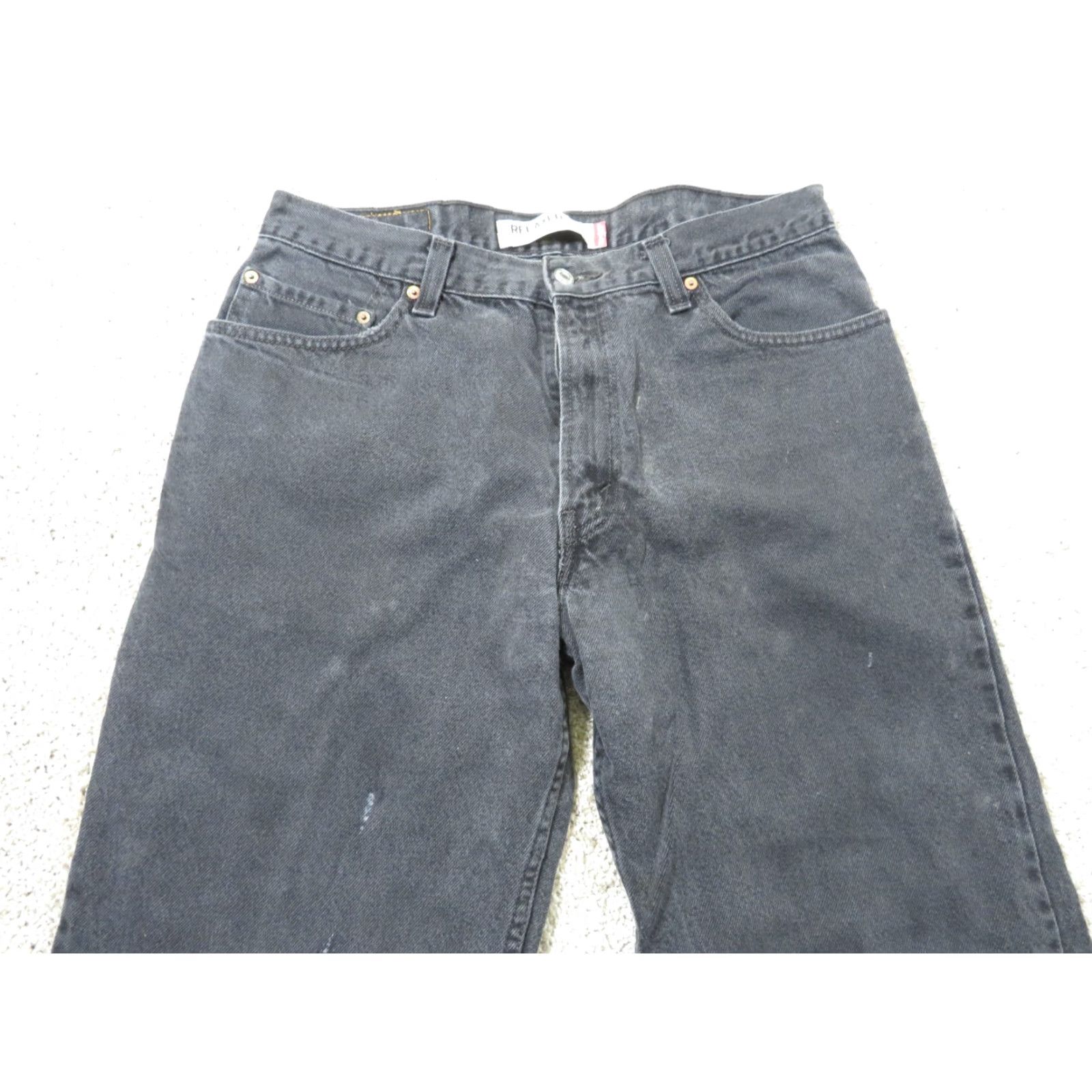 Levi's VINTAGE Levi's 550 Jeans Denim Blue 34x29 Slim Straight Men Regular Inseam Medium Wash Modern Vintage 90s Mens Size US 34 / EU 50 - 3 Thumbnail