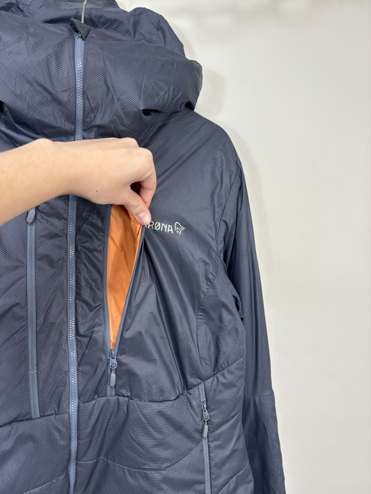 Norrona Norrona Women’s Trollveggen Primaloft 100 Zip Hooded Jacket Size L / US 10 / IT 46 - 6 Thumbnail