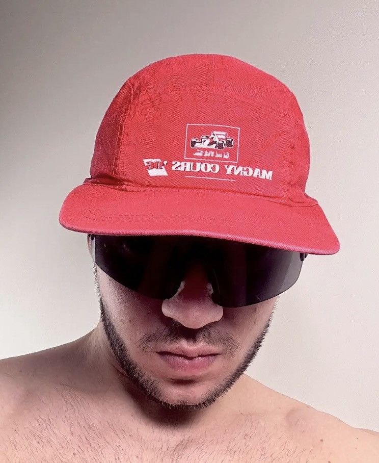 Ferrari Y2k Vintage Magny Cours 96 Racing Red Hype Hat Cap Size ONE SIZE - 6 Thumbnail