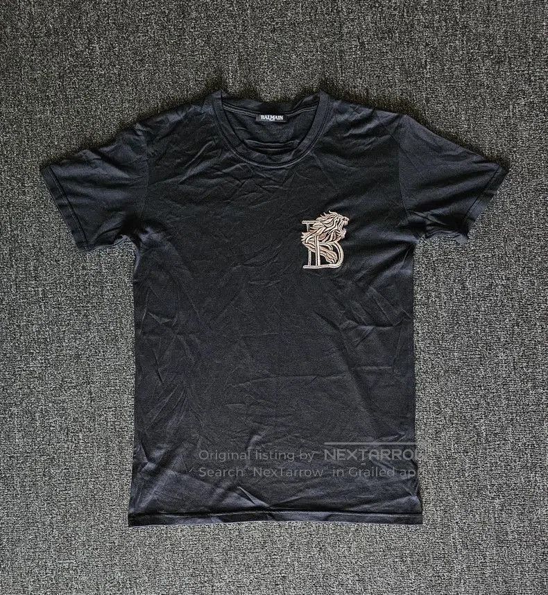 Balmain Balmain Embroidered Short Sleeve T. Size US XS / EU 42 / 0 - 1 Thumbnail