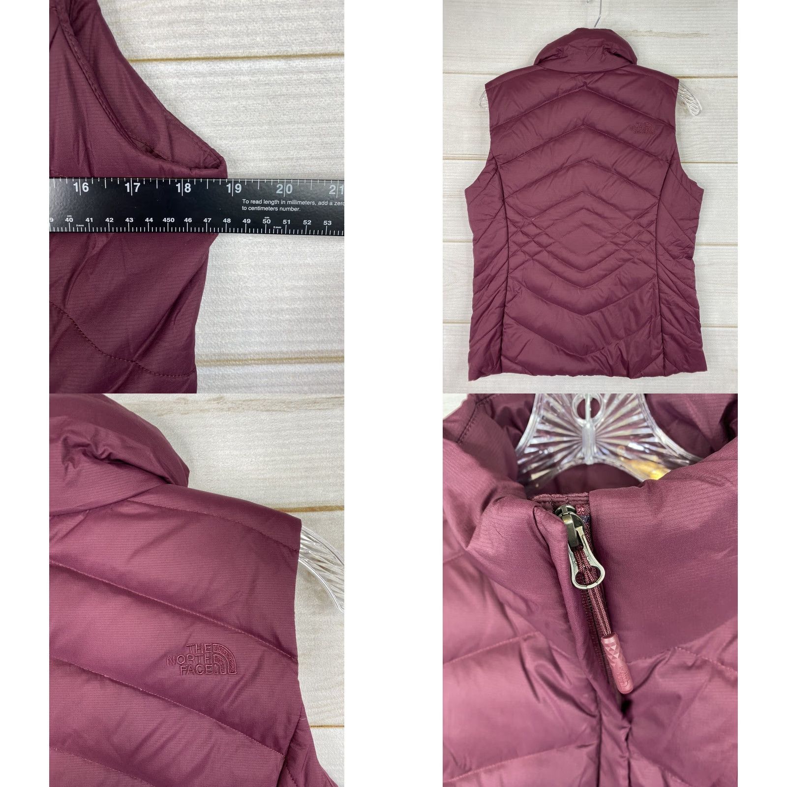 The North Face The North Face Vest Womens S Purple 550 Goose Down Aconcagua Puffer Jacket Zip Size S / US 4 / IT 40 - 8 Thumbnail