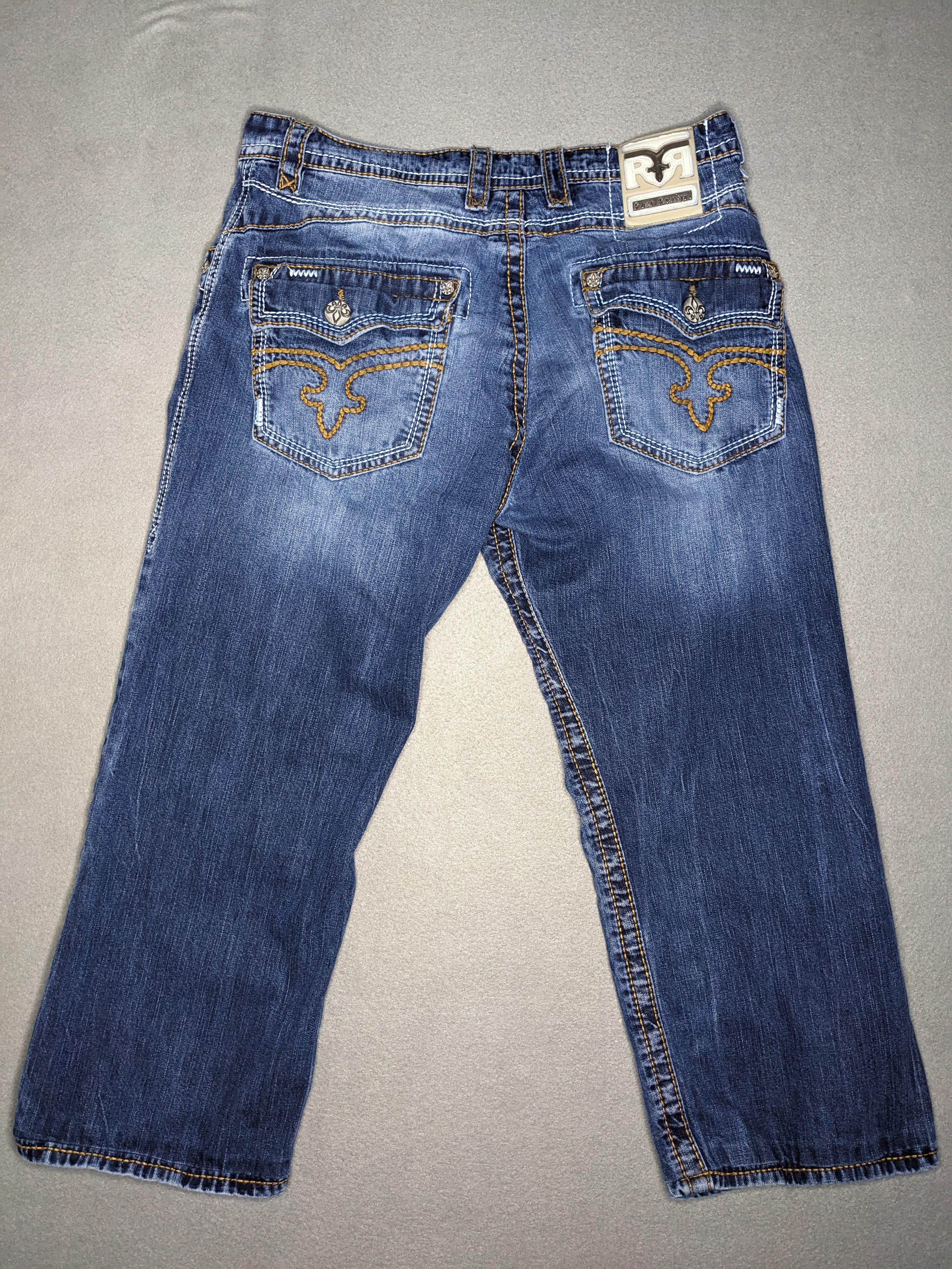 Rock Revival Rock Revival Jacklyn Jeans 34 Cropped Bootcut 25” Inseam Size 34" / US 12 / IT 48 - 8 Thumbnail