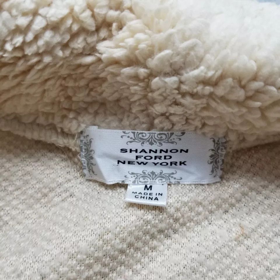 Other Shannon Ford New York Cardigan Womens Medium Sherpa Sweater Size M / US 6-8 / IT 42-44 - 5 Thumbnail
