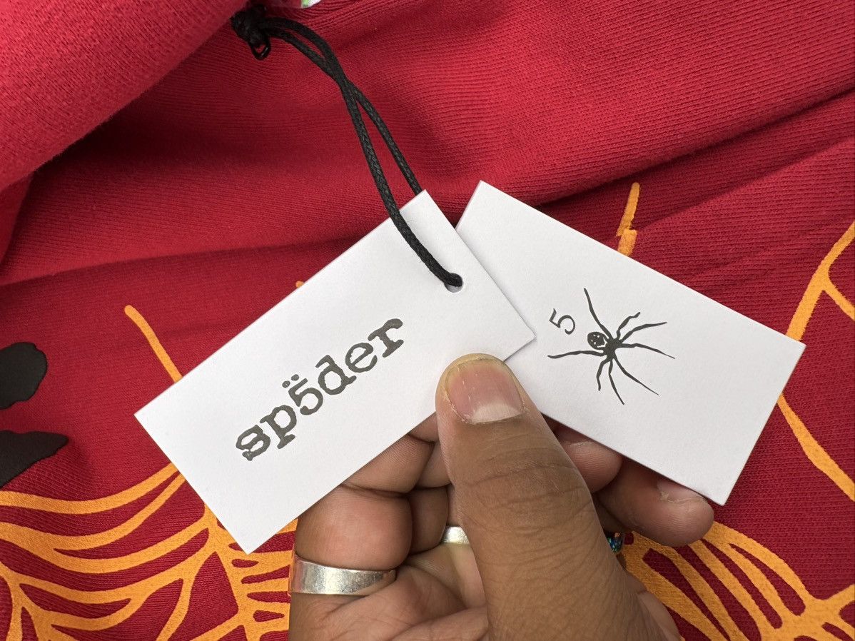Sp5der Sp5der Og Web V2 Hoodie 'Red' Size US L / EU 52-54 / 3 - 7 Thumbnail
