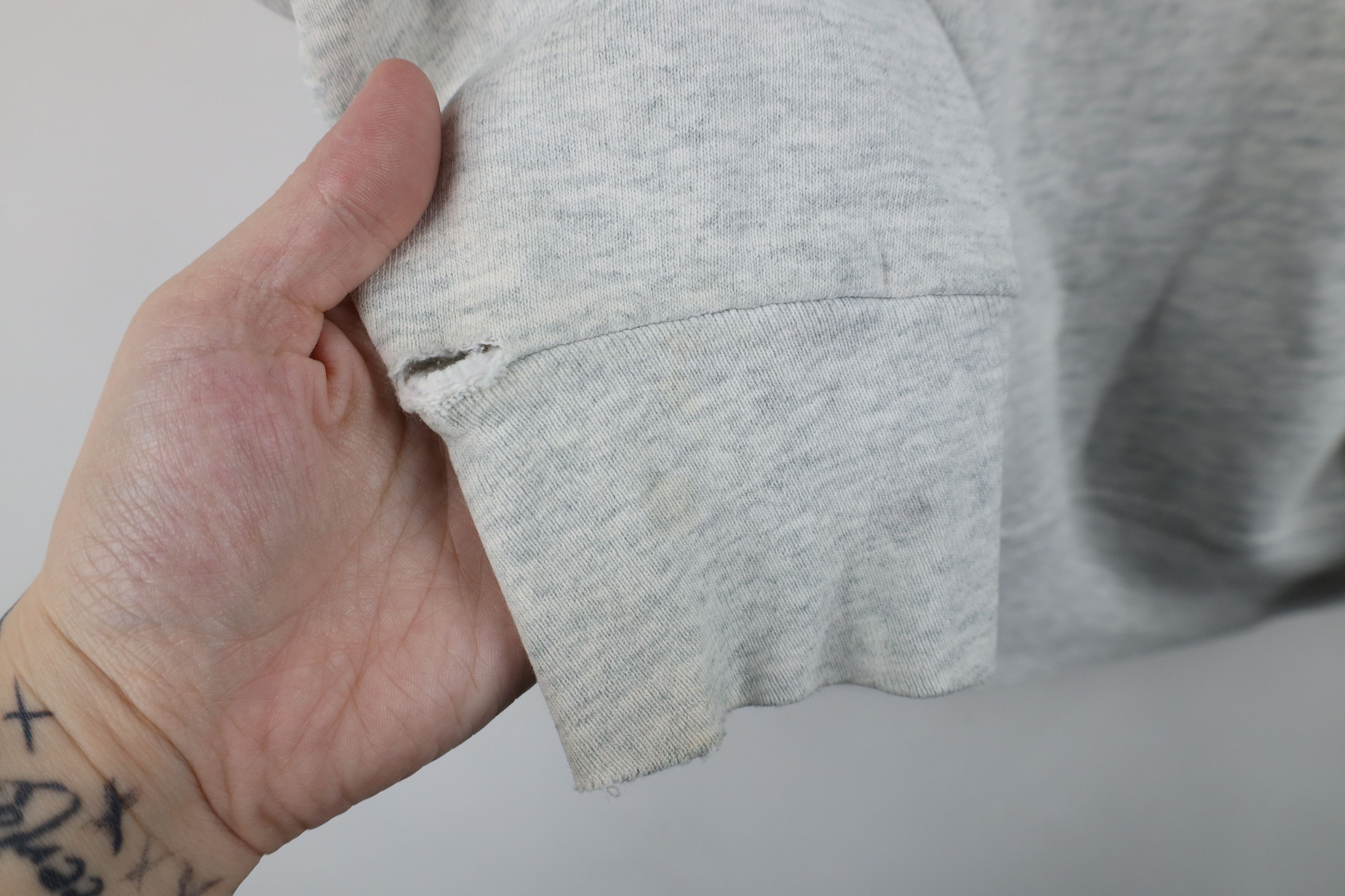 Vintage Vintage 90s NYC New York City Twin Towers Sweatshirt Gray Size US L / EU 52-54 / 3 - 4 Thumbnail